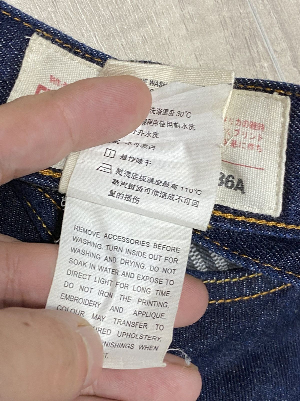 Evisu Vintage Evisu Japanese Denim Jeans Shorts Size 36 Size US 36 / EU 52 - 13 Thumbnail