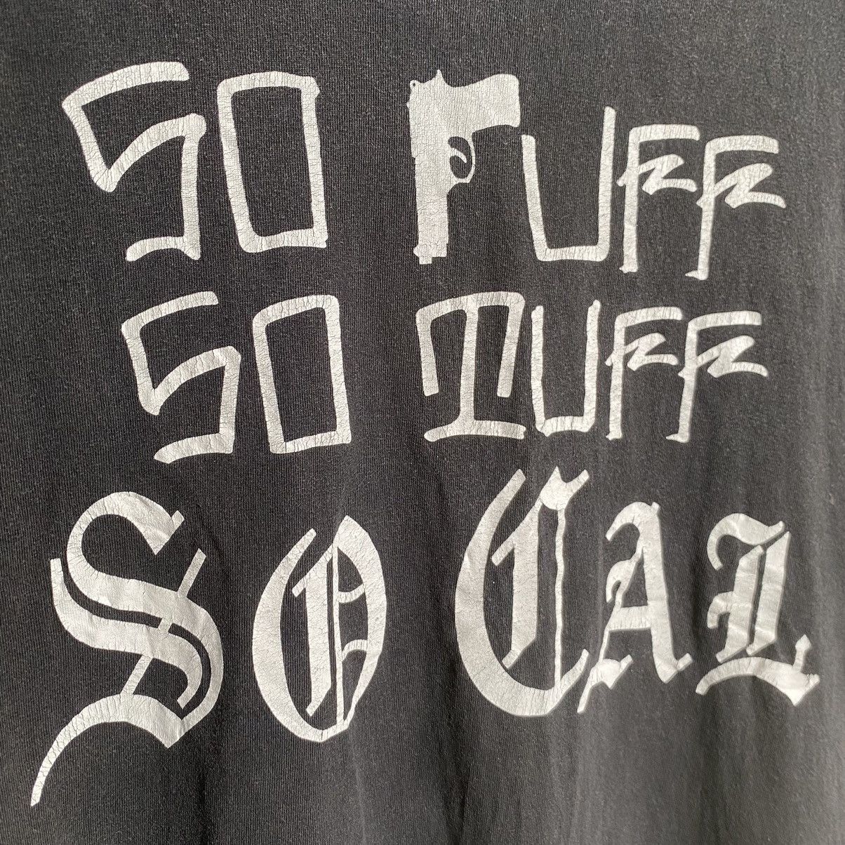 Vintage Thrashed Faded Vintage Y2K So Ruff So Tuff ERD GRUNGE TSHIRT Size US XXL / EU 58 / 5 - 4 Thumbnail