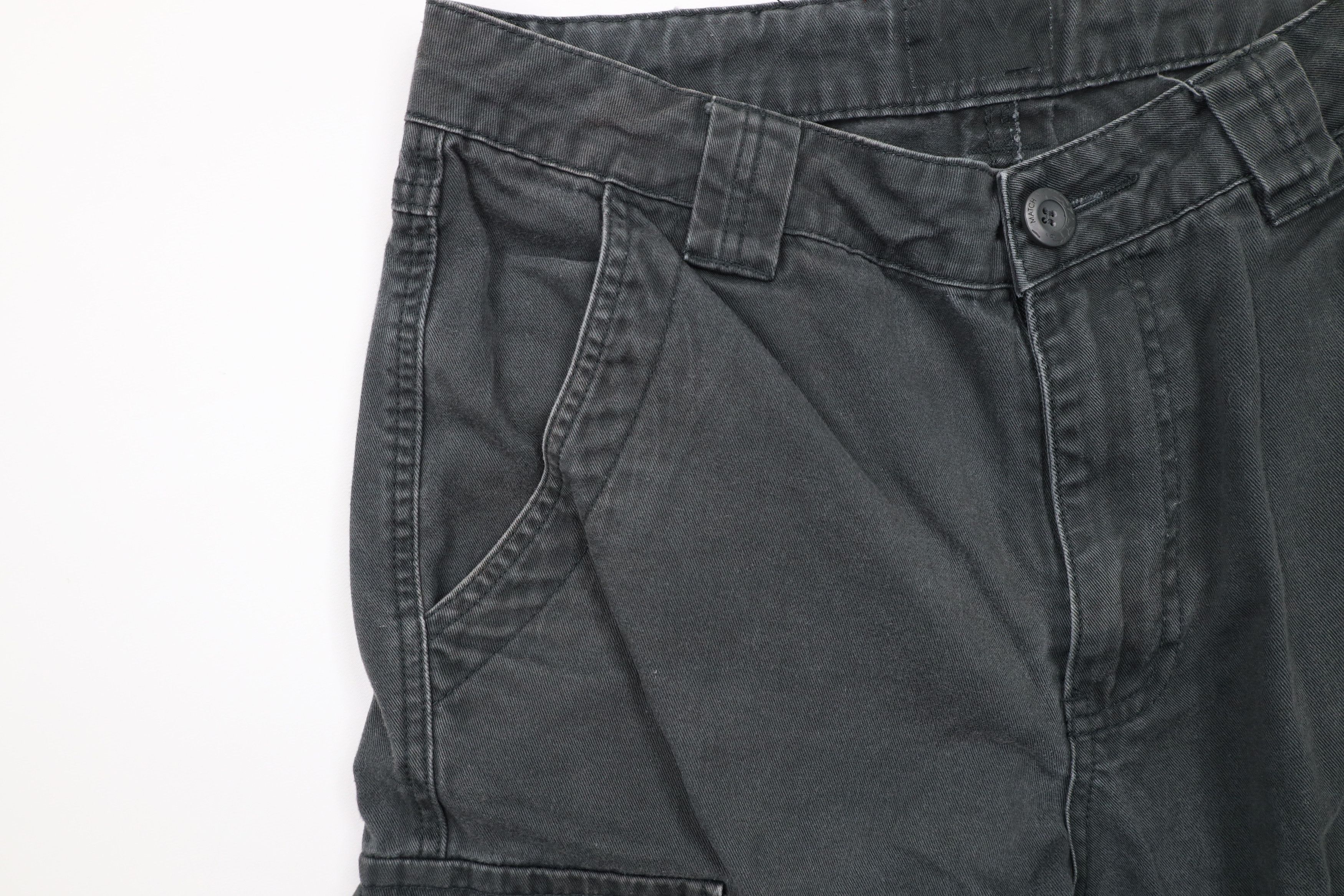 Vintage Vintage Streetwear Fit Tactical Cargo Pants Gray Cotton Size US 30 / EU 46 - 6 Thumbnail
