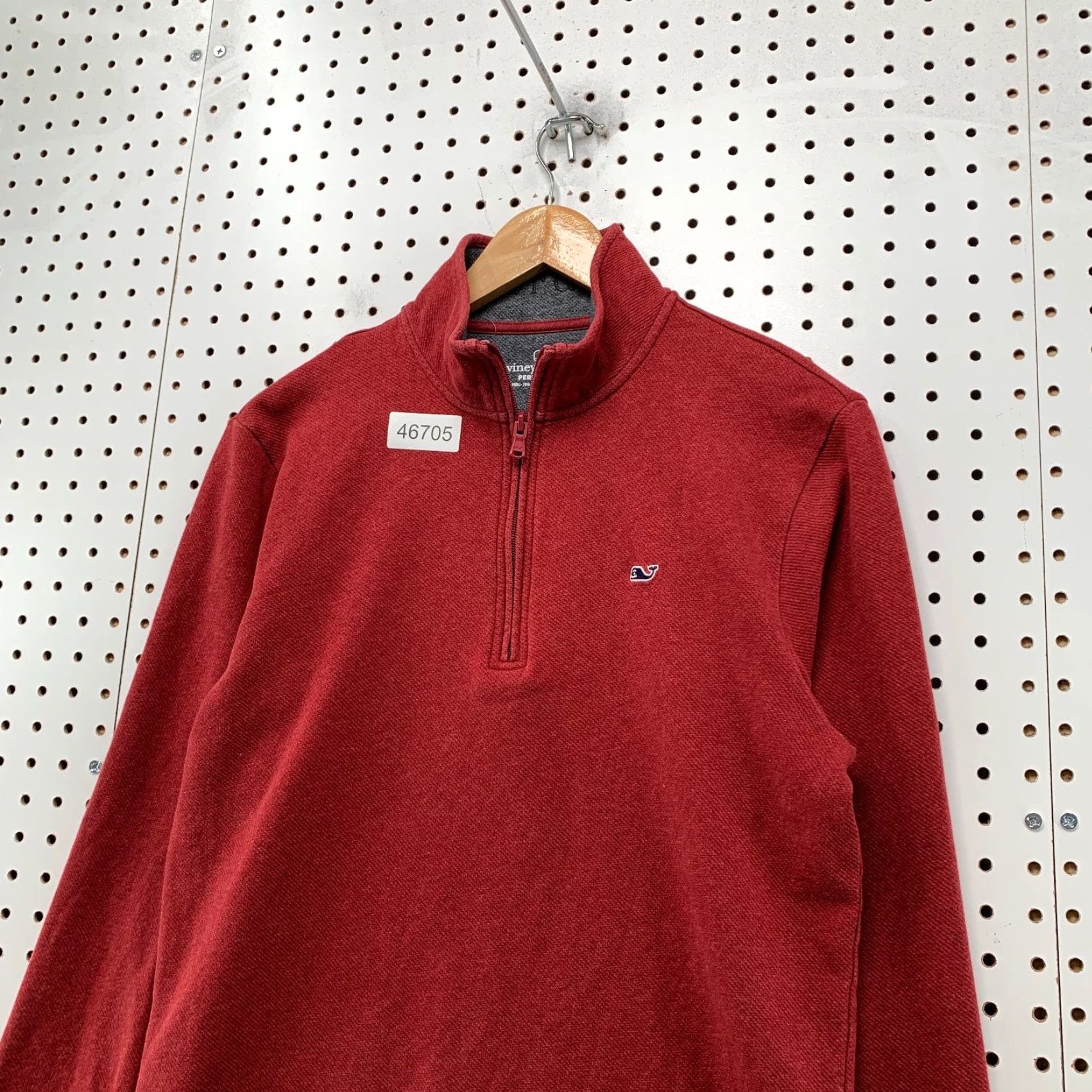 Vineyard Vines Vineyard Vines Performance Sweater Mens Small Red 1/4 Zip Preppy Work Size US S / EU 44-46 / 1 - 6 Thumbnail