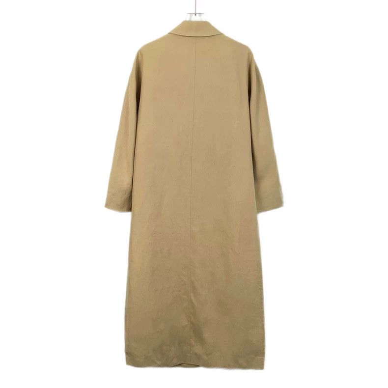 Max Mara Max Mara Brown linen double-breasted trench coat with lape Size XS / US 0-2 / IT 36-38 - 2 Thumbnail