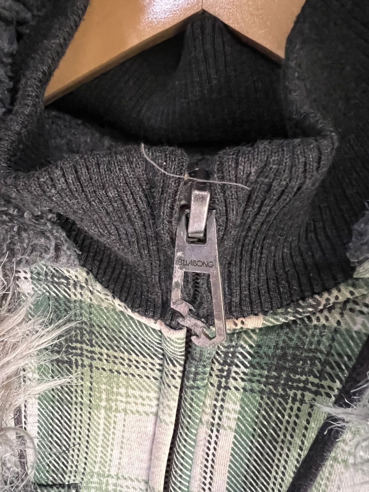 Billabong 🔥Vintage Billabong Plaid Sherpa Jacket Size US M / EU 48-50 / 2 - 11 Thumbnail