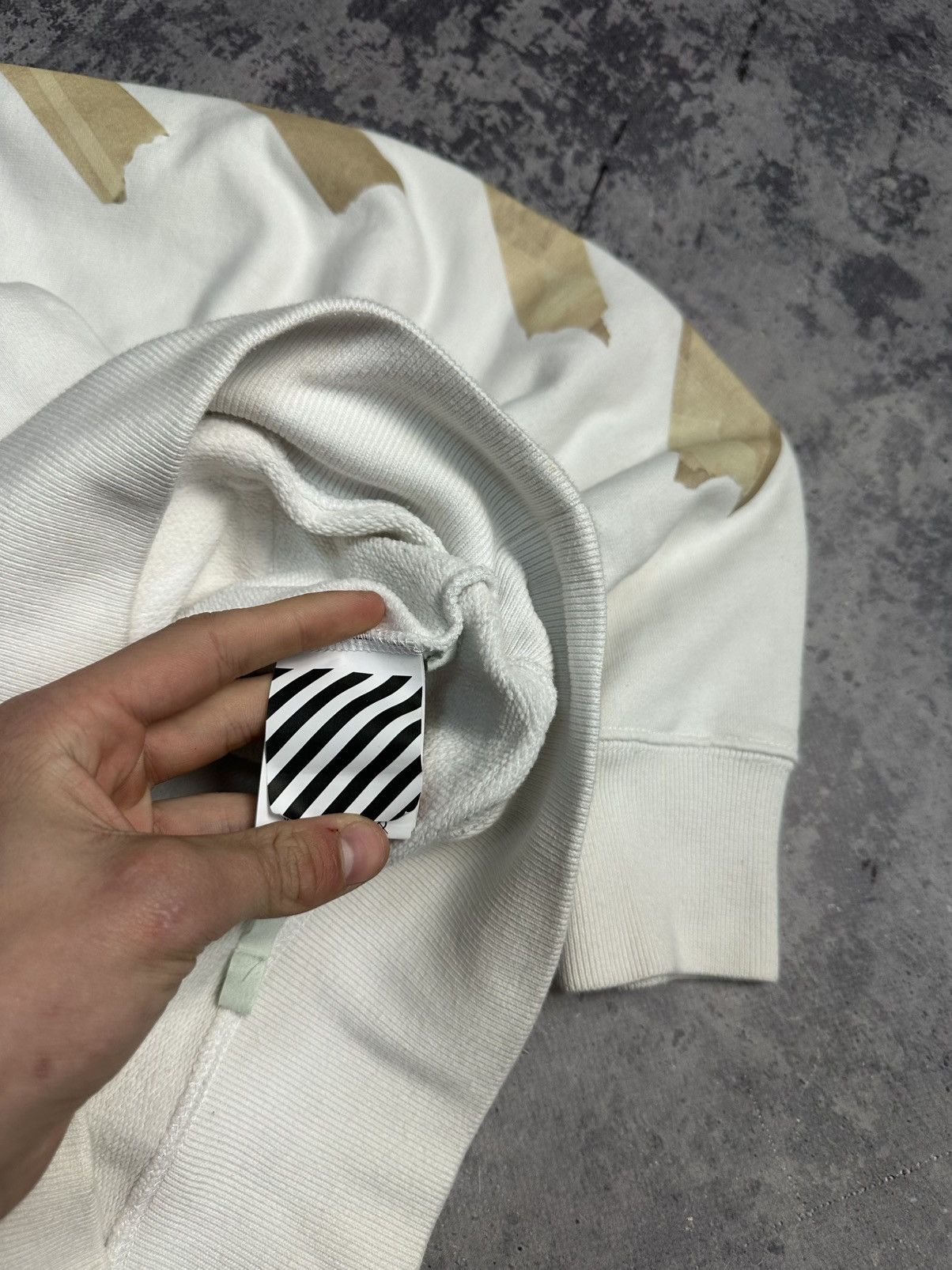 Off-White OFF-WHITE Tape Arrows Hoodie Size US S / EU 44-46 / 1 - 8 Thumbnail