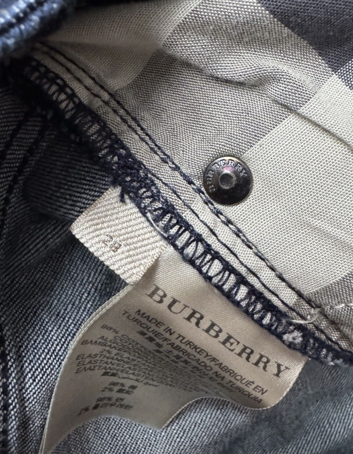 Burberry Burberry Brit Women’s Skinny Jeans size 28 Size 28" / US 6 / IT 42 - 8 Thumbnail