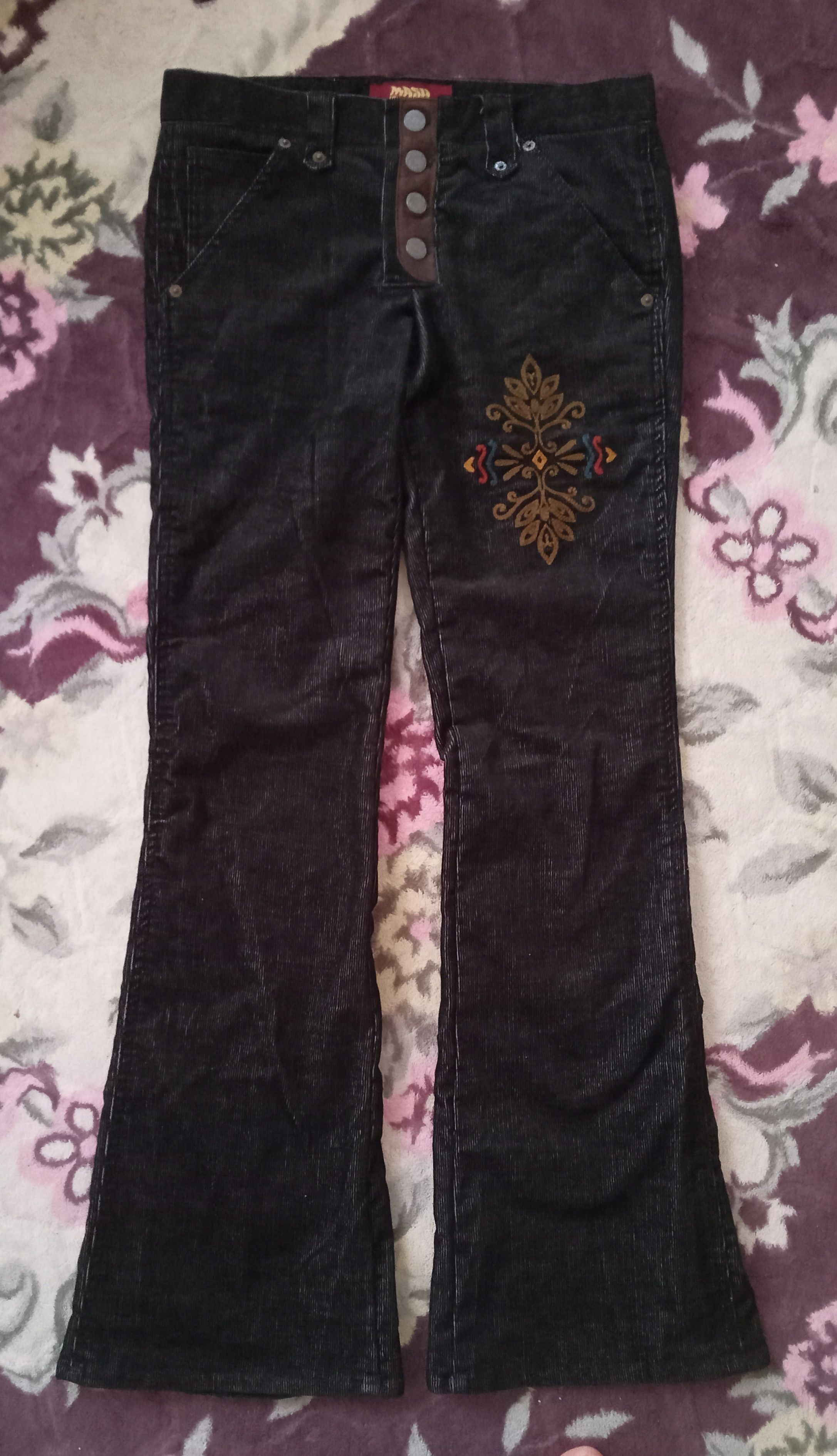 Japanese Brand Mash Mania Rare Flare Corduroy Pants Size 30" / US 8 / IT 44 - 1 Thumbnail