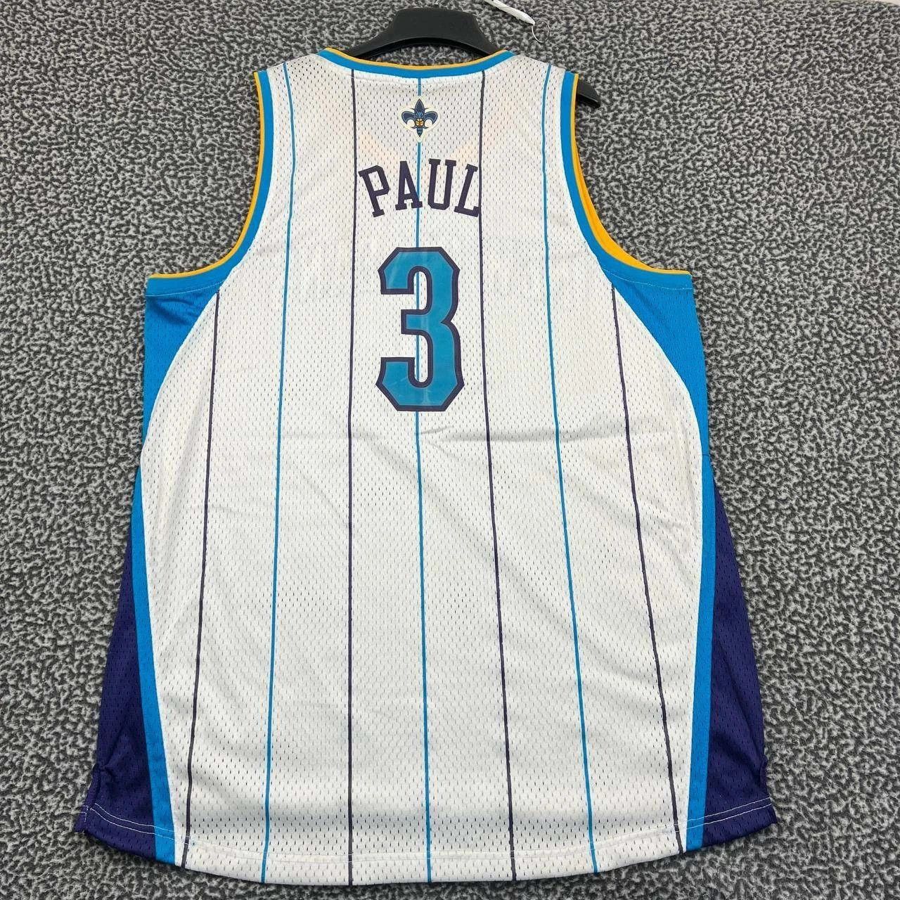 Adidas New Orleans Hornets Paul #3 Jersey Shirt Men XL Sleeveless Size US XL / EU 56 / 4 - 2 Thumbnail