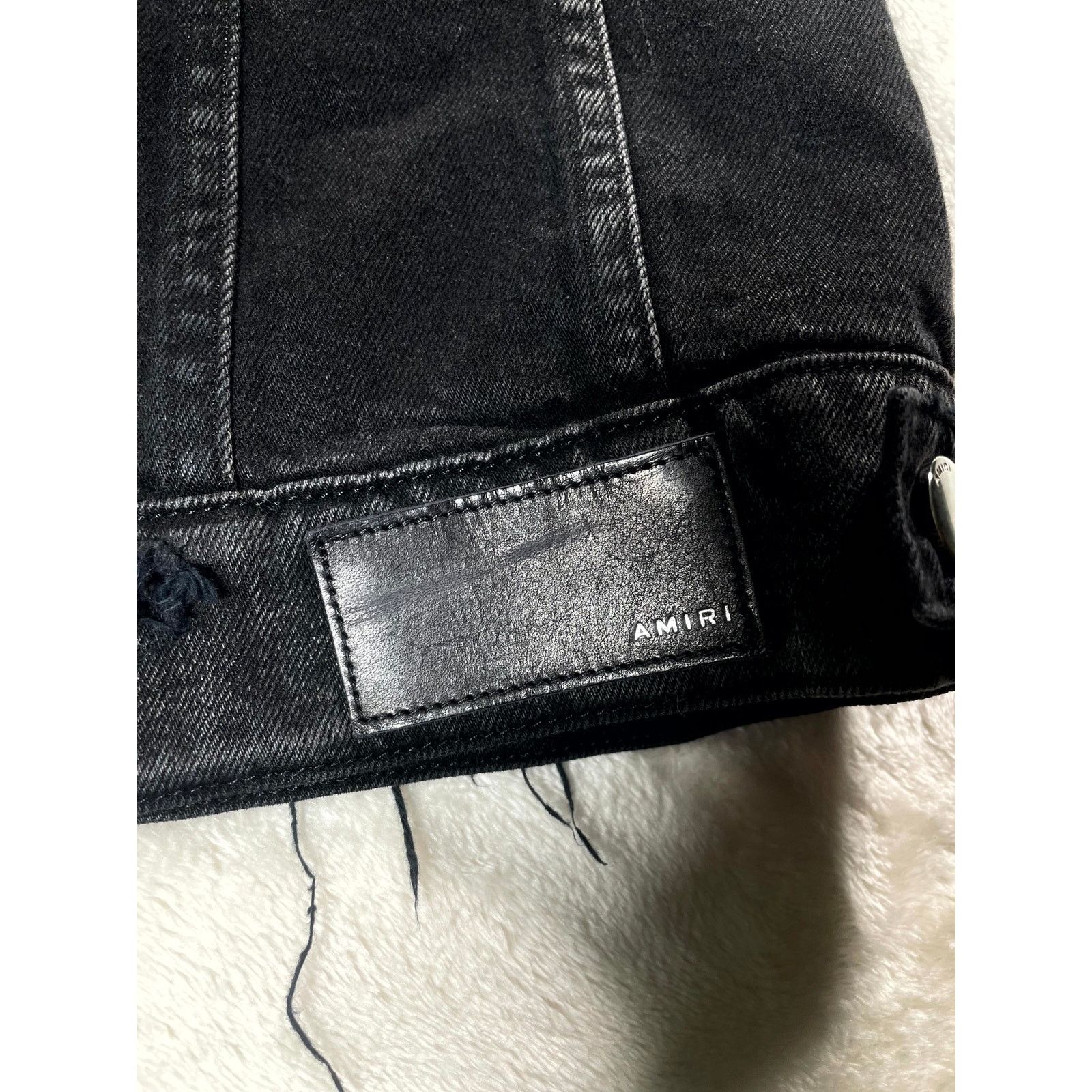 Amiri Amiri Pajama Jean Black Jacket Size US XL / EU 56 / 4 - 4 Thumbnail
