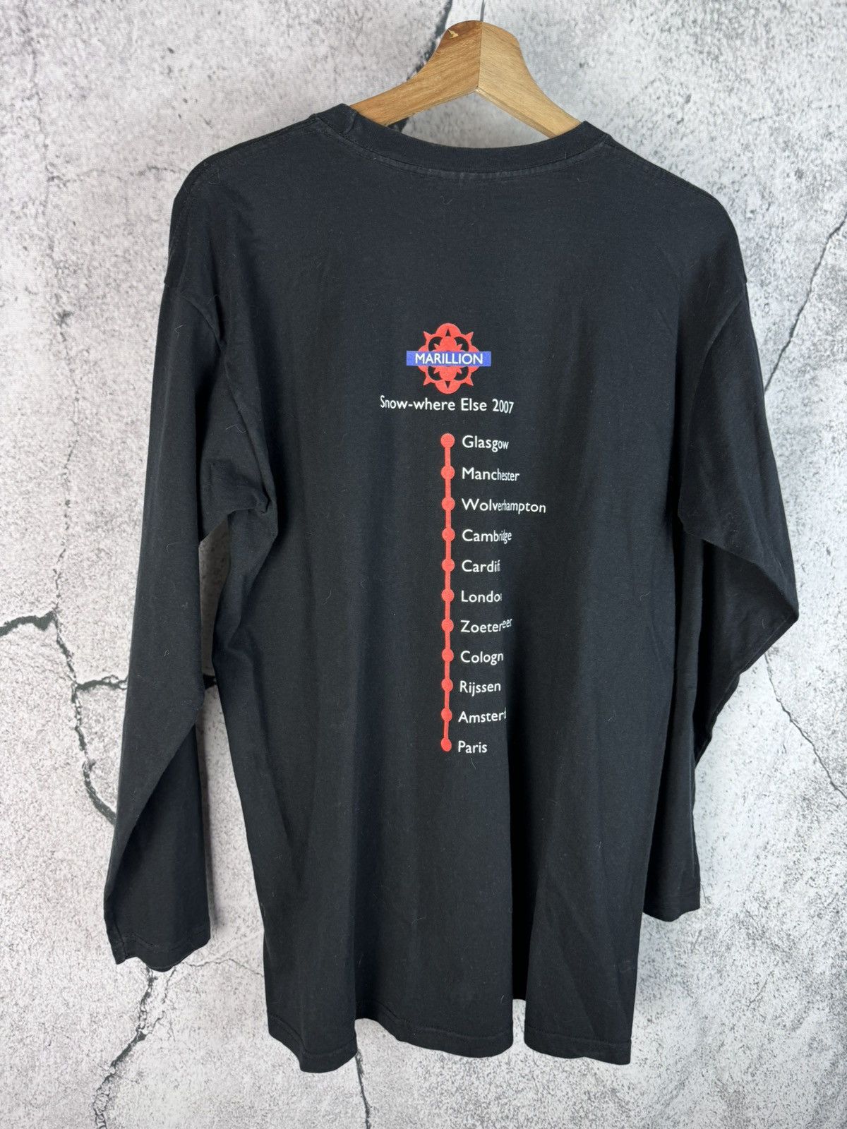 Band Tees Vintage Marillion 00s rare band Tour Black Tee Size US L / EU 52-54 / 3 - 2 Thumbnail