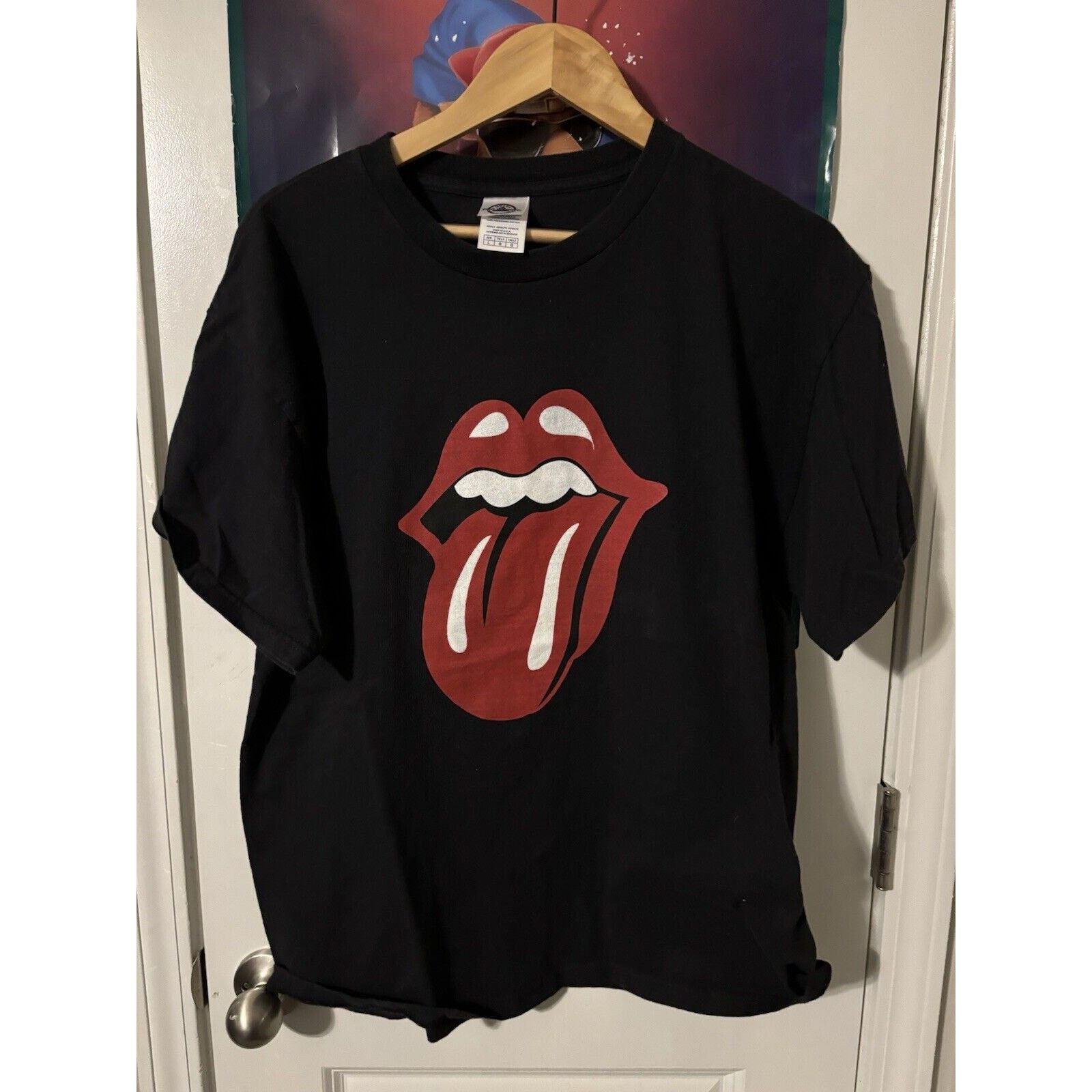 Other vintage rolling stones black large tongue T-shirt Size L Size US L / EU 52-54 / 3 - 1 Thumbnail