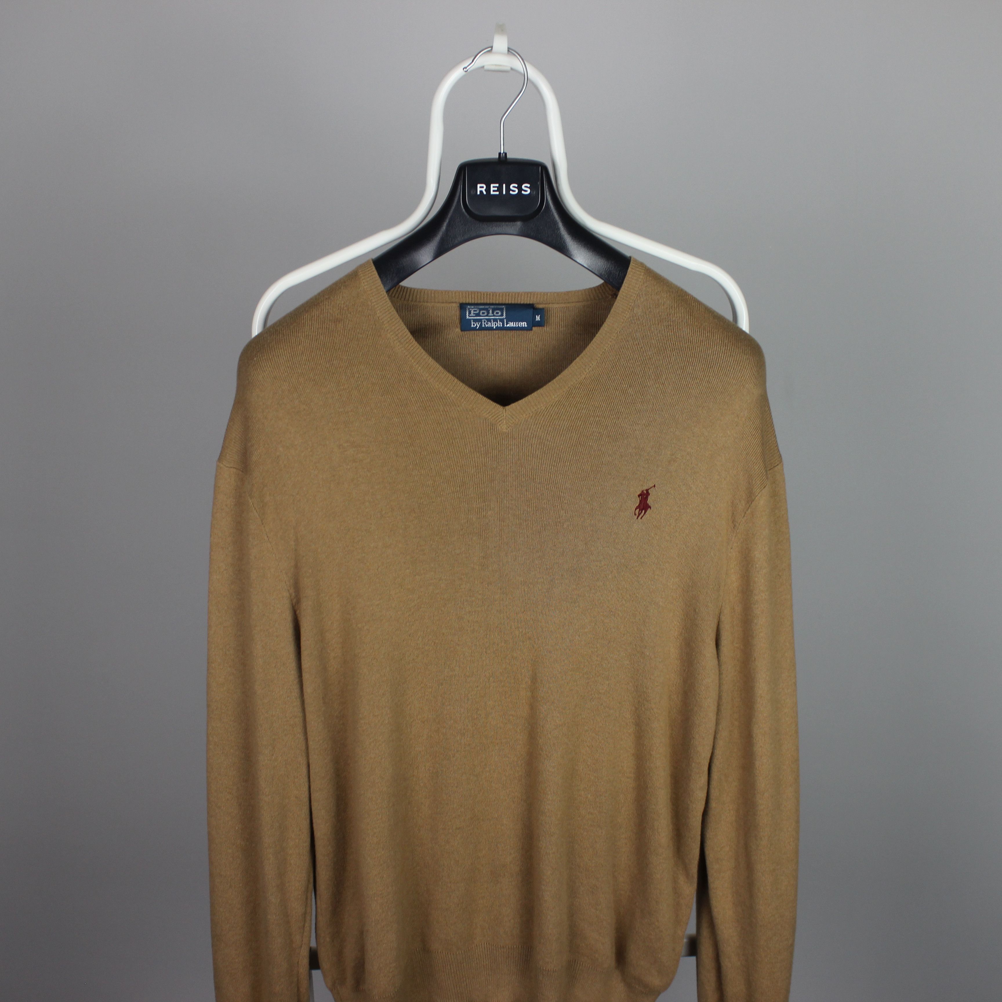 Polo Ralph Lauren Polo Ralph Lauren sweater men beige M cotton Size US M / EU 48-50 / 2 - 2 Thumbnail