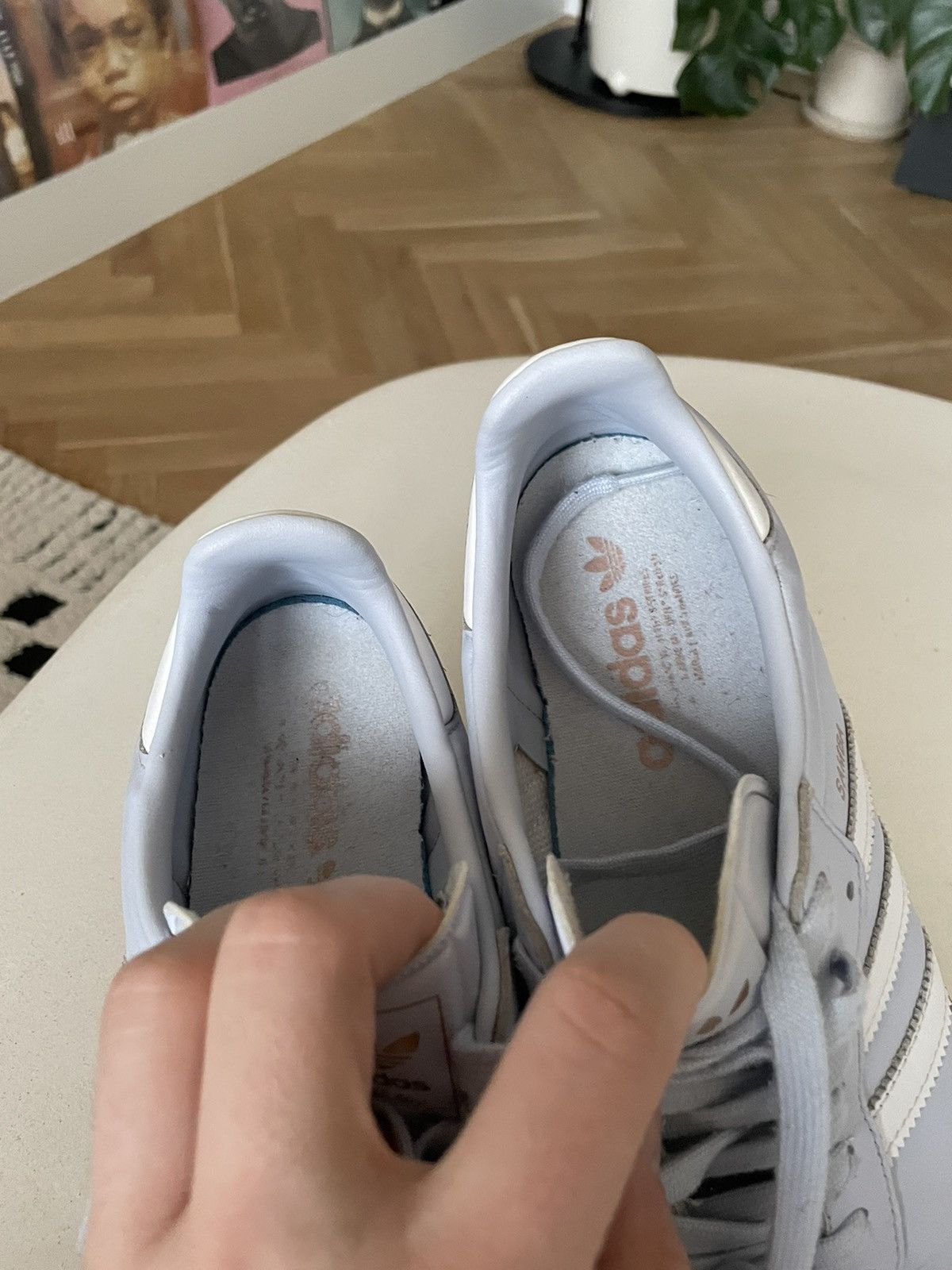 Adidas Rare Baby Blue Adidas Samba Og Low Sneakers Casual Hype 2017 Size US 8.5 / EU 41-42 - 6 Thumbnail