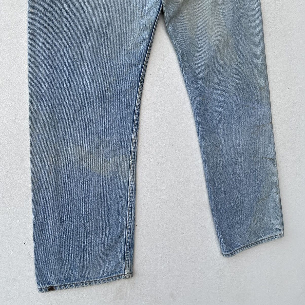 Levi's Thrashed Vintage 80s Levi’s 501 Denim Jeans Size US 32 / EU 48 - 12 Thumbnail