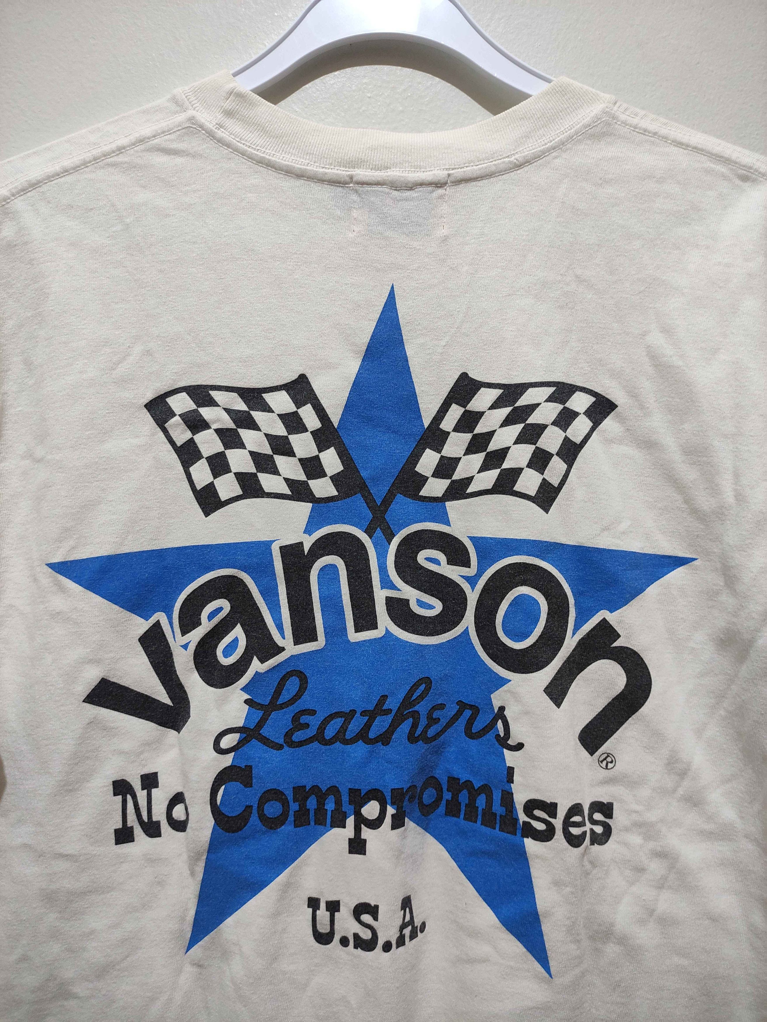 Vanson Leathers Vintage Vanson Leathers T Shirt Size US M / EU 48-50 / 2 - 5 Thumbnail