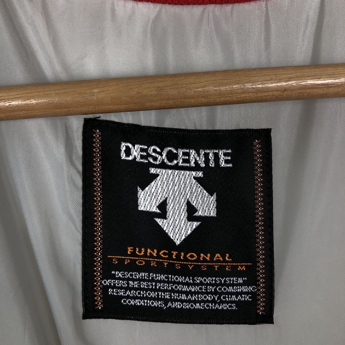 Japanese Brand 🔥Vintage Leather Bomber Jacket Descente Japan Big Logo Size US M / EU 48-50 / 2 - 14 Thumbnail