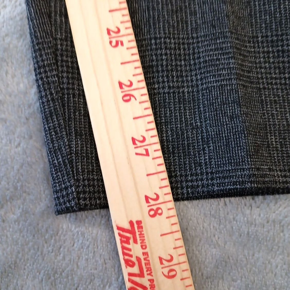 H&M H&M Dress Pants Womens Size 12 Gray Plaid Pockets 32x28 High Rise Regular Straight Wear Mens Womens Size 34" / US 12 / IT 48 - 6 Thumbnail