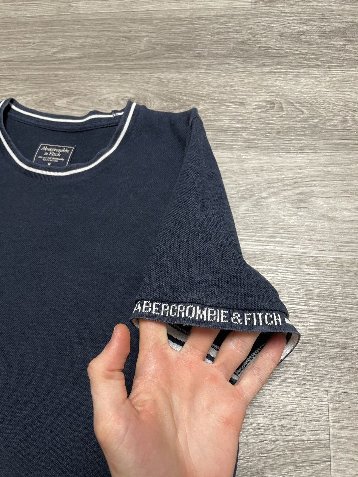 Abercrombie & Fitch Abercrombie Fitch Blue T-Shirt Y2K Streetwear Size US M / EU 48-50 / 2 - 5 Thumbnail