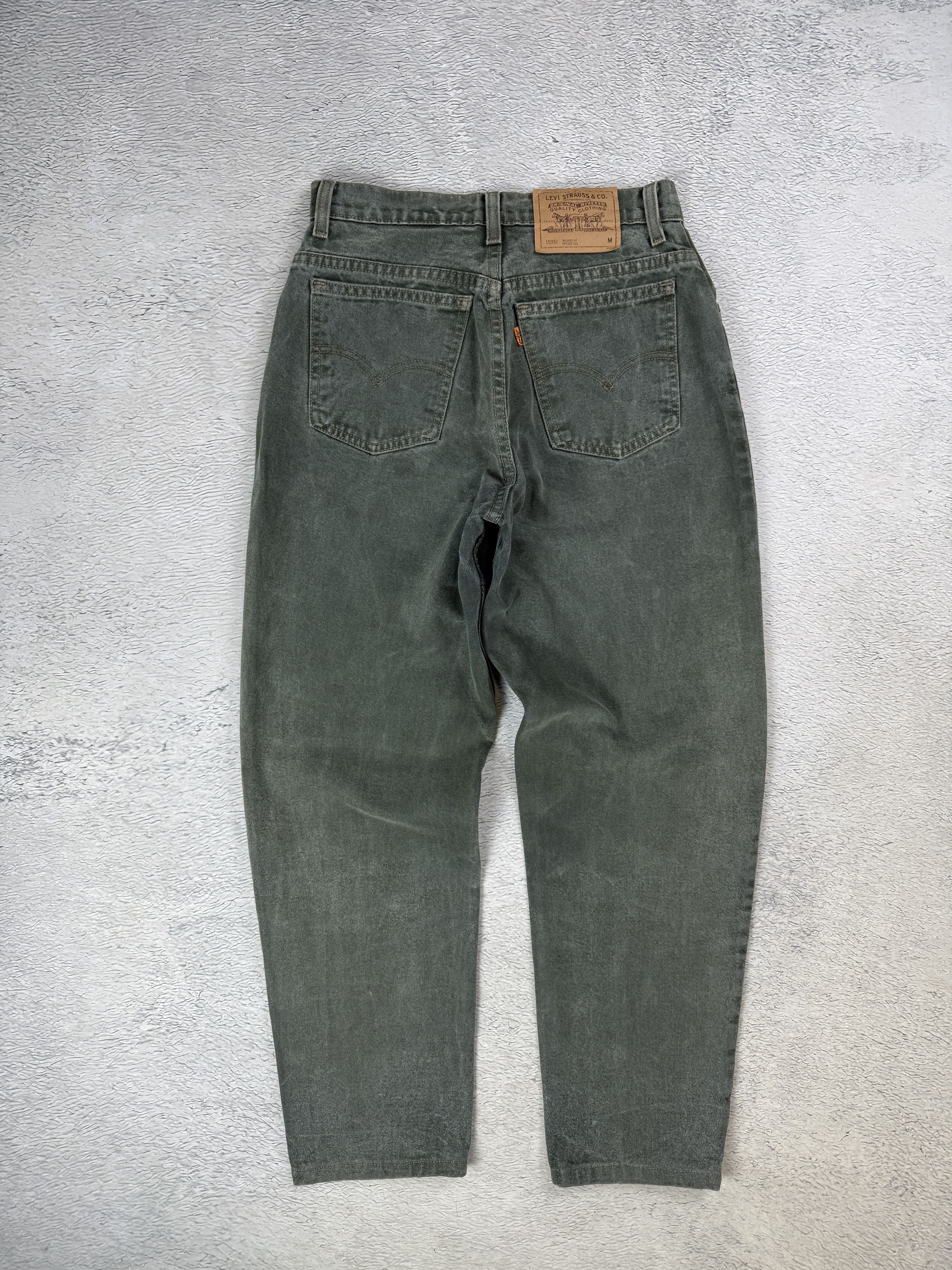 Levi's Vintage 90s Levi's 951 Jeans Orange Tab Relaxed Tapered Leg Size 30" / US 8 / IT 44 - 3 Thumbnail