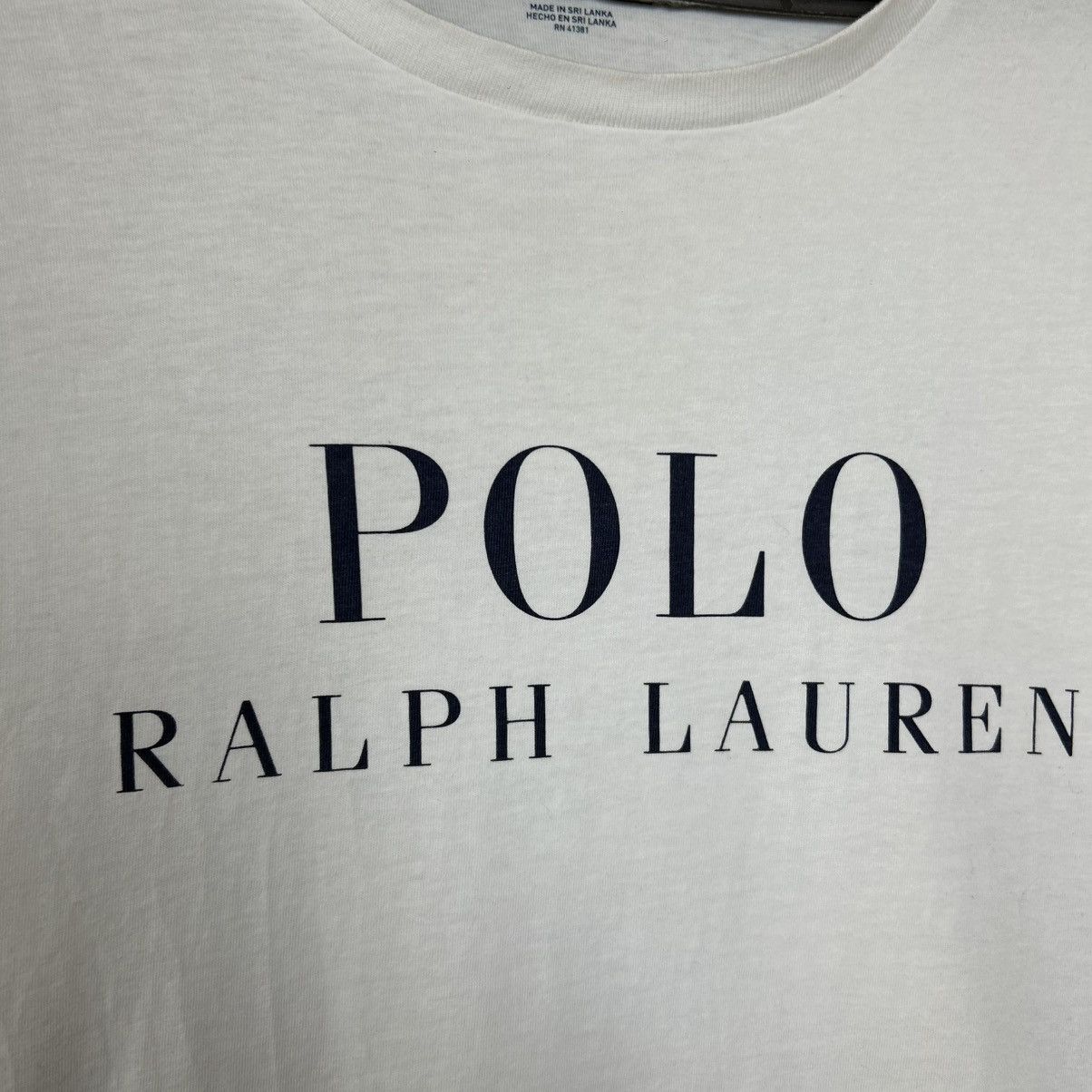 Polo Ralph Lauren Mens Polo Ralph Lauren Big Logo Streetwear y2k tee Size US XL / EU 56 / 4 - 3 Thumbnail