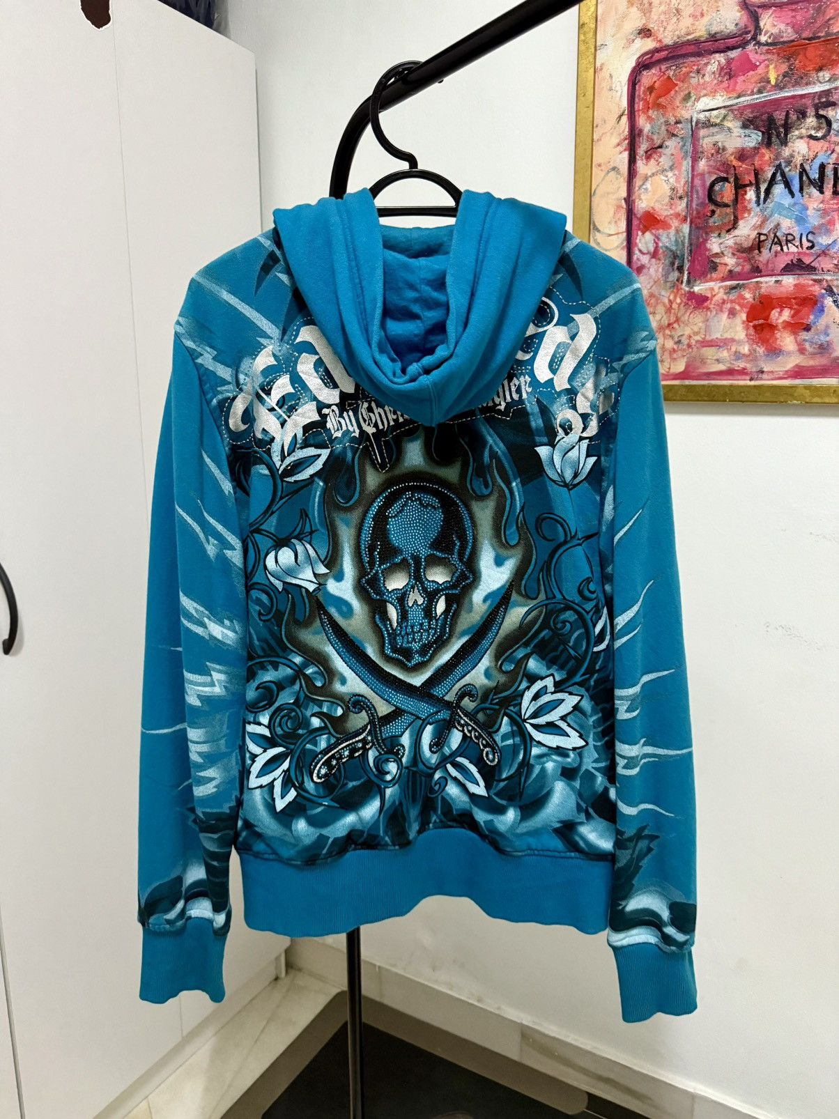 Ed Hardy 🔥SALE🔥2000s Vintage ed Hardy zipper hoodie Fullprint Size US M / EU 48-50 / 2 - 8 Thumbnail