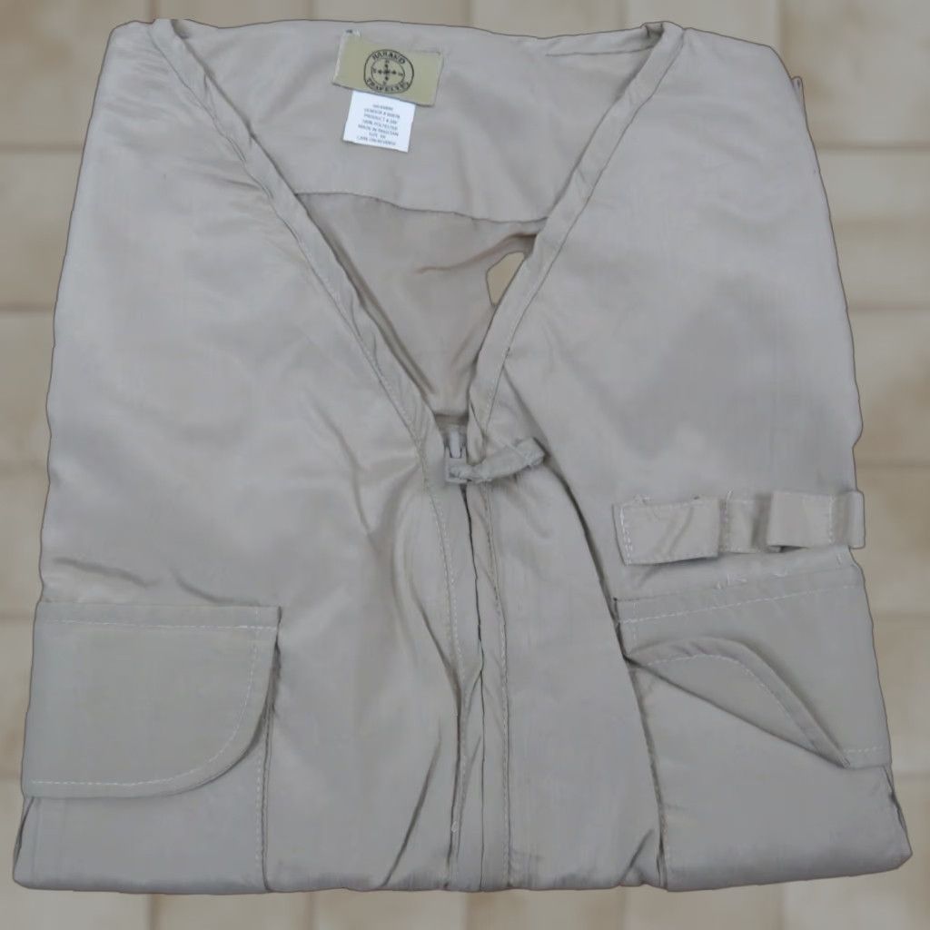 Haband Haband Casual Joe Utility Vest Mens 2X Gray Full Zip Pockets Outdoors Vest Size US XXL / EU 58 / 5 - 1 Thumbnail