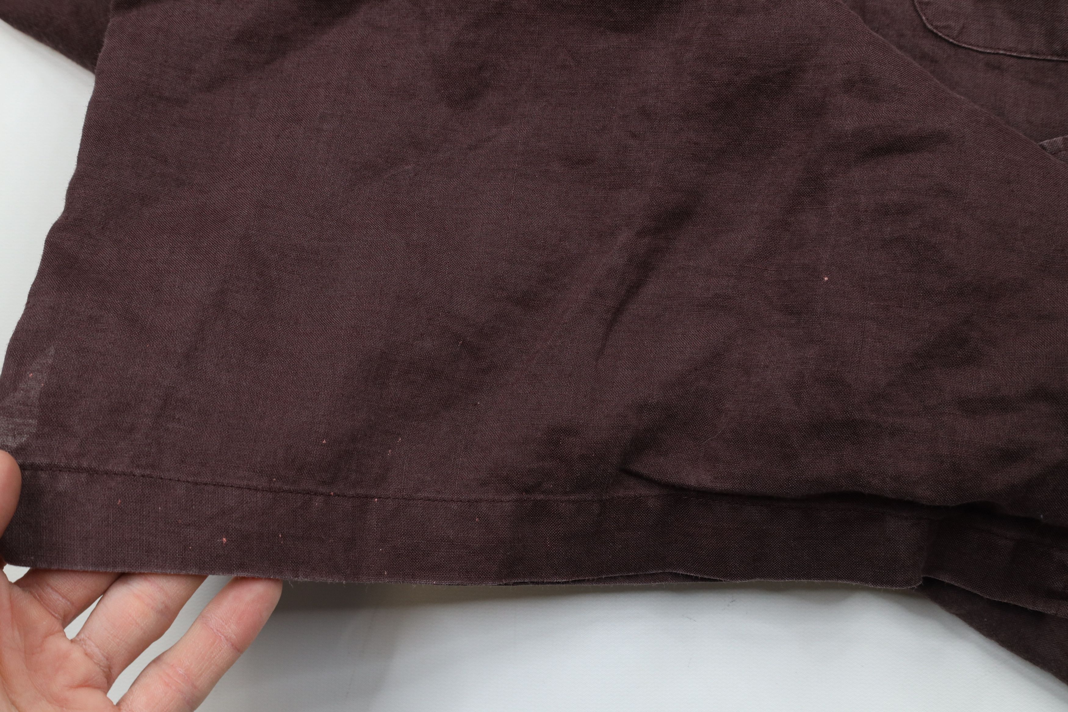 Vintage Vintage 90s Streetwear 2 Piece Linen Button Shirt Pants 3XL Size US XXL / EU 58 / 5 - 8 Thumbnail