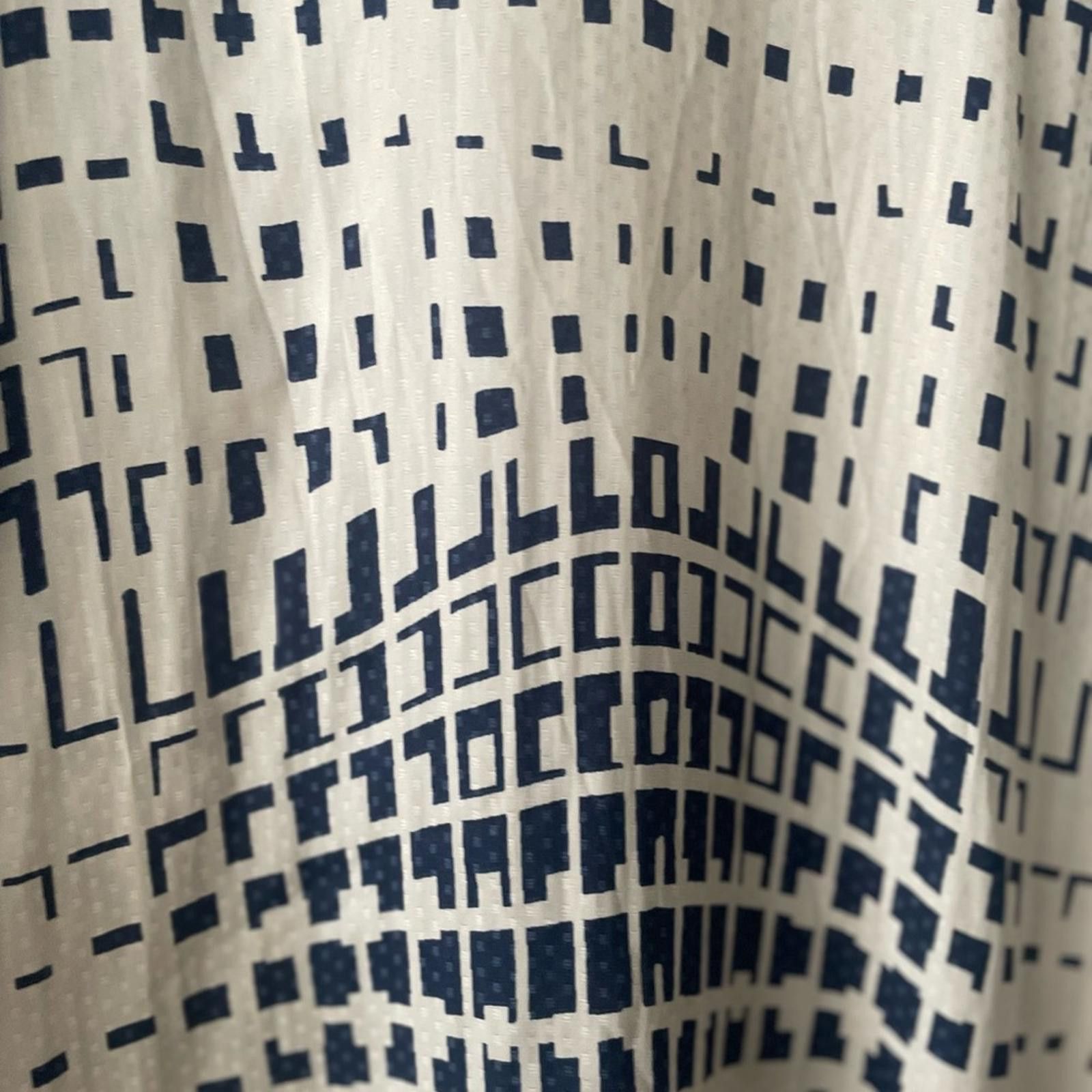 Gran Sasso Gran Sasso Navy Geometric Print, IT 46 (US 10/12) Size ONE SIZE - 5 Thumbnail