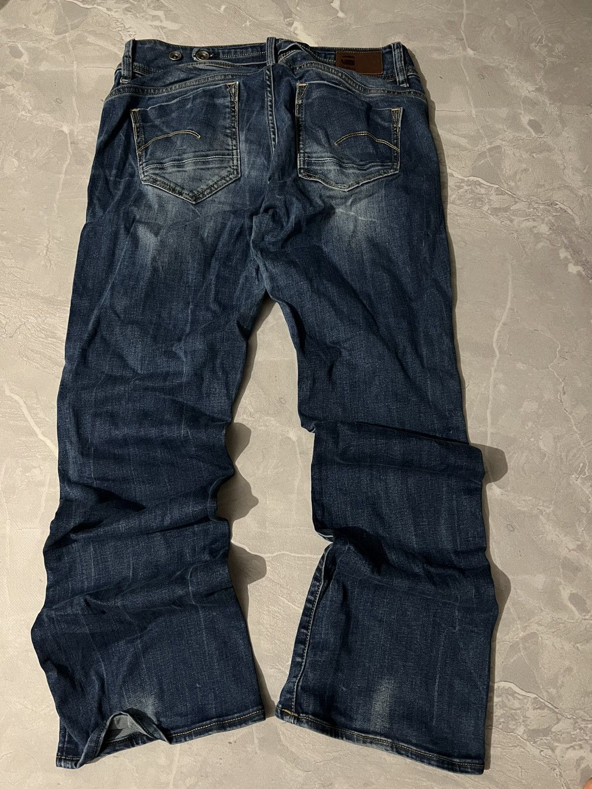 G-Star Vintage G-Star Washed Sexy Slim Fit — Archive Dark Blue 90s Size US 31 - 1 Thumbnail