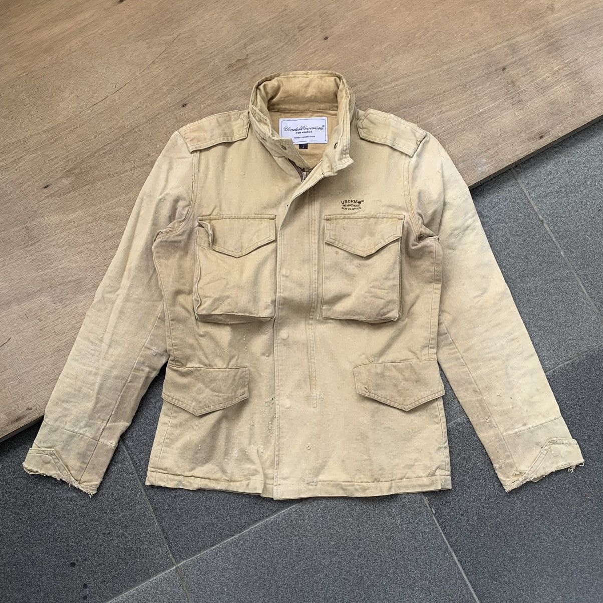 Vintage Undercoverism ken rocks M65 Jacket brown | 2 Size US M / EU 48-50 / 2 - 2 Thumbnail