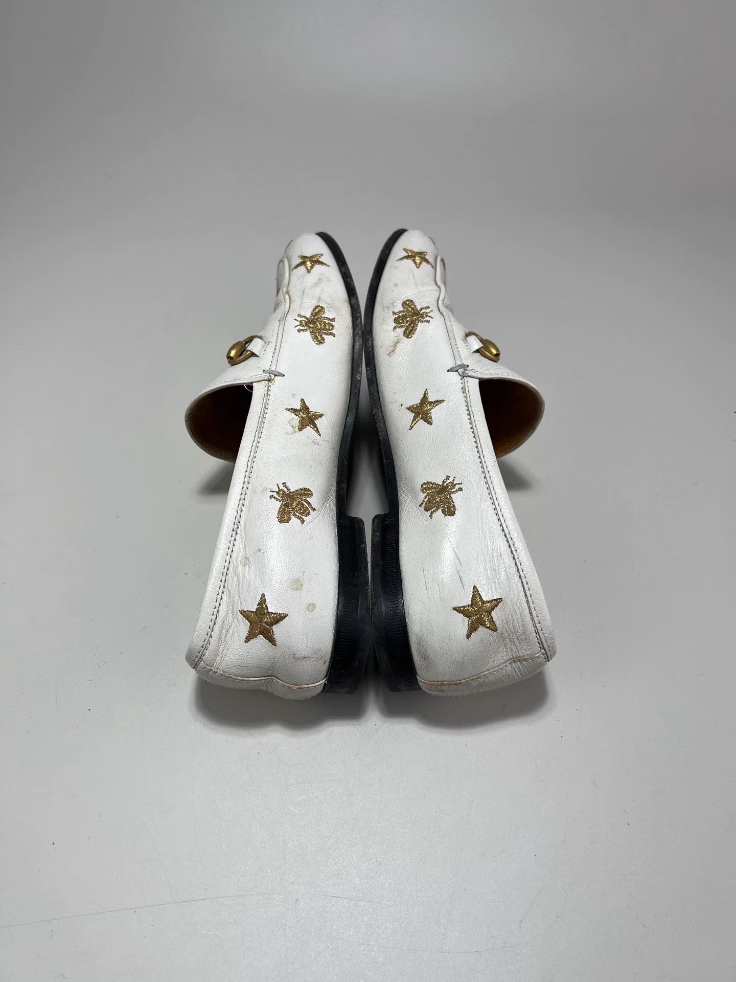 Gucci GUCCI Bee-Embroidered Loafers Size US 8 / IT 38 - 4 Thumbnail