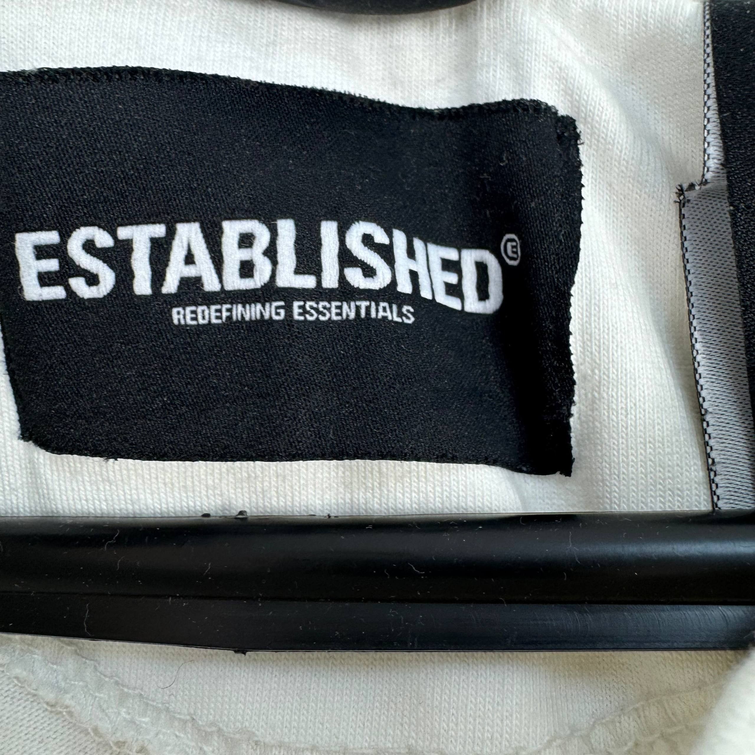 Other Established Essentials White Graphic Logo Tee Short XL Size US XL / EU 56 / 4 - 3 Thumbnail