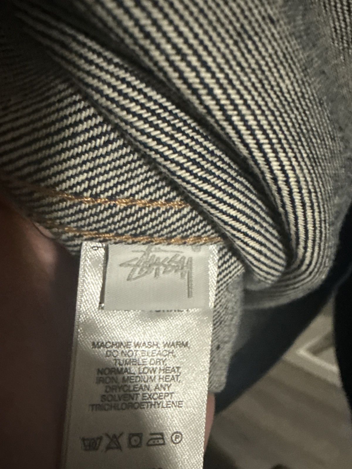 Stussy Stussy Denim Zip Up Workshirt Size US XL / EU 56 / 4 - 6 Thumbnail