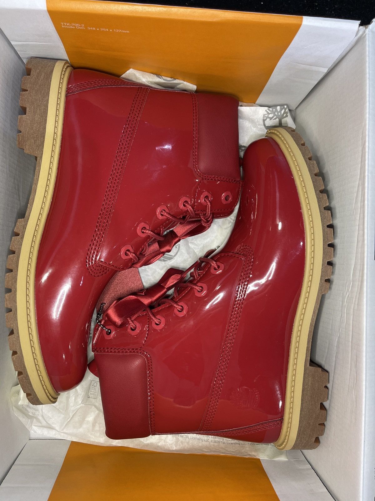 Timberland Timberland Premium waterproof boot medium red patent leather Size US 8.5 / IT 38.5 - 5 Thumbnail