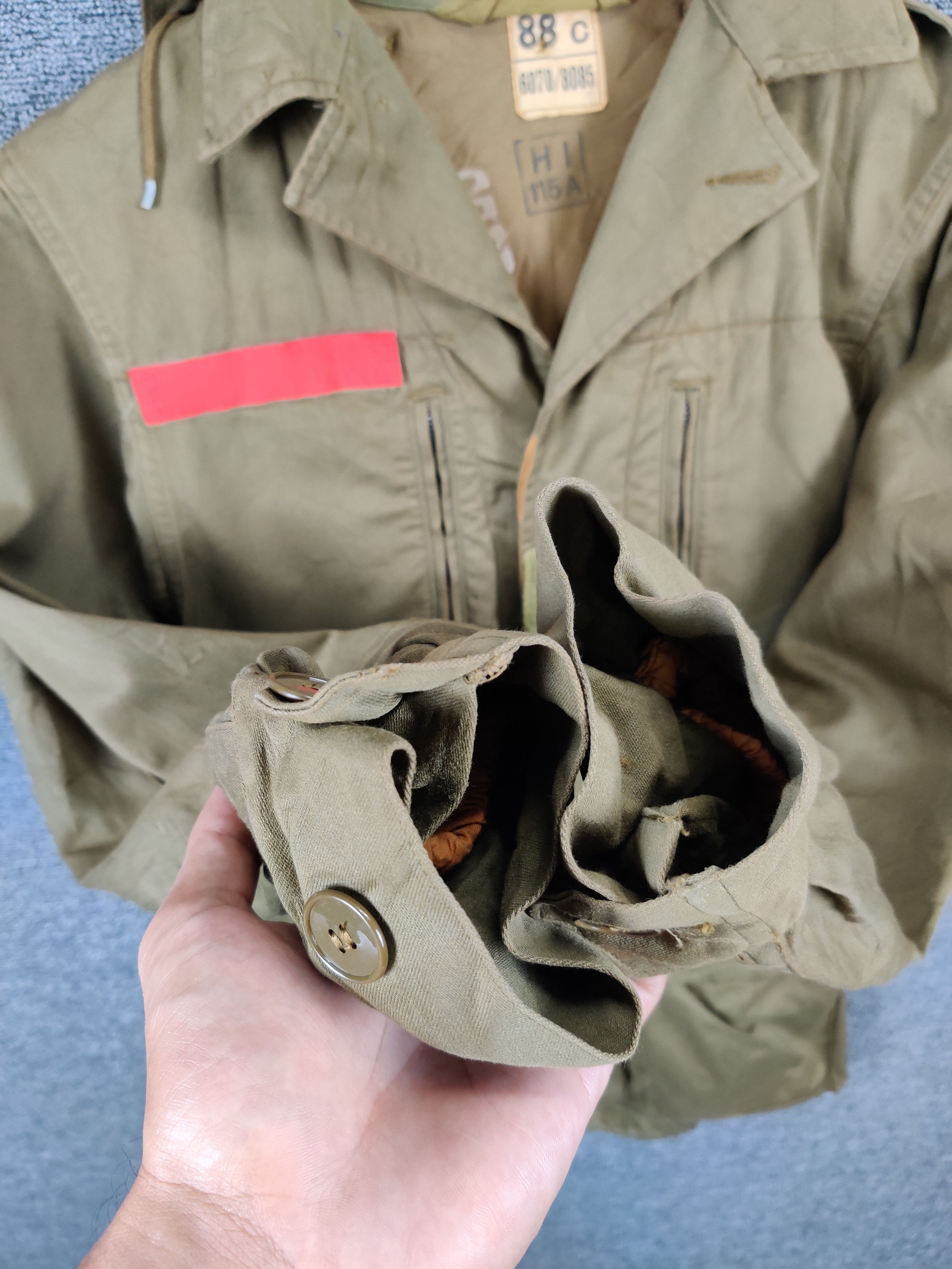 Vintage Vintage 80's Military France Army Parka Jacket Size US M / EU 48-50 / 2 - 10 Thumbnail