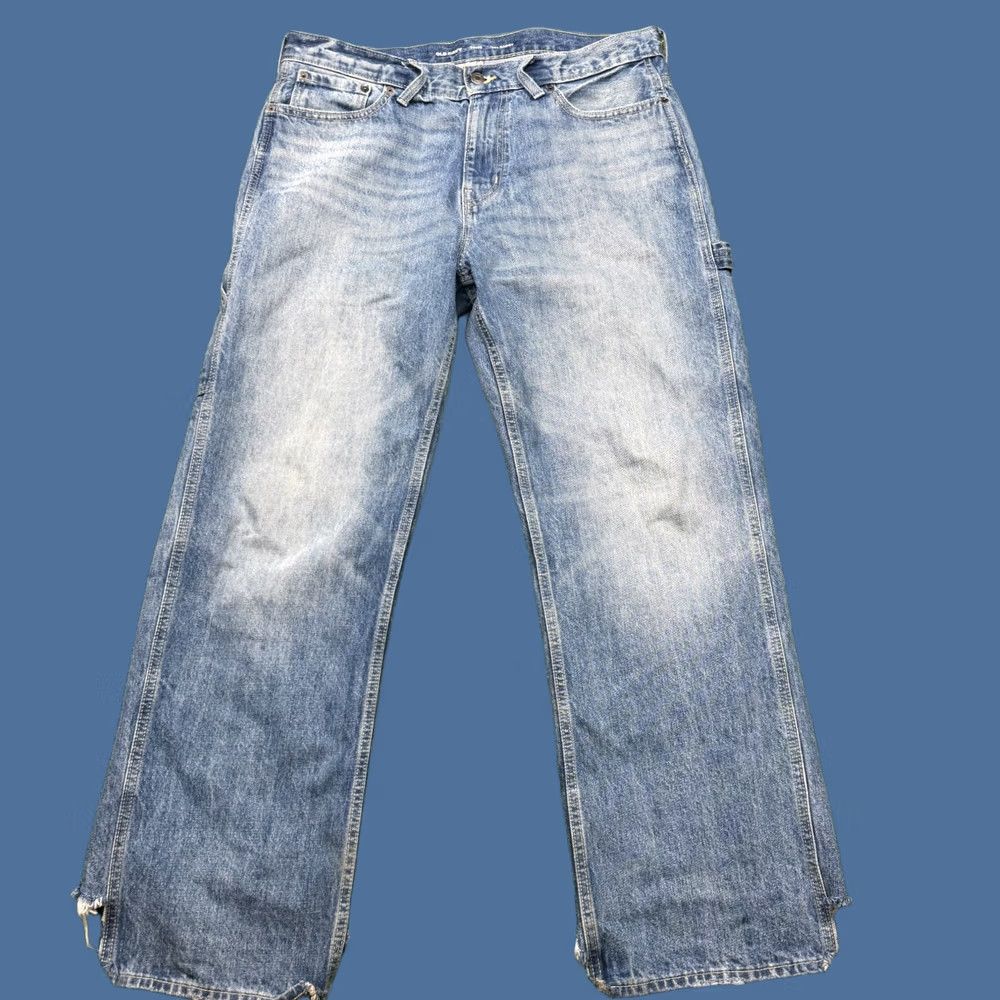 Old Navy Old Navy Jeans 90s Baggy 34x32 Blue Denim 5-Pocket Men Straight Relaxed Vintage 90s Theme Mens Jeans Size US 34 / EU 50 - 1 Thumbnail