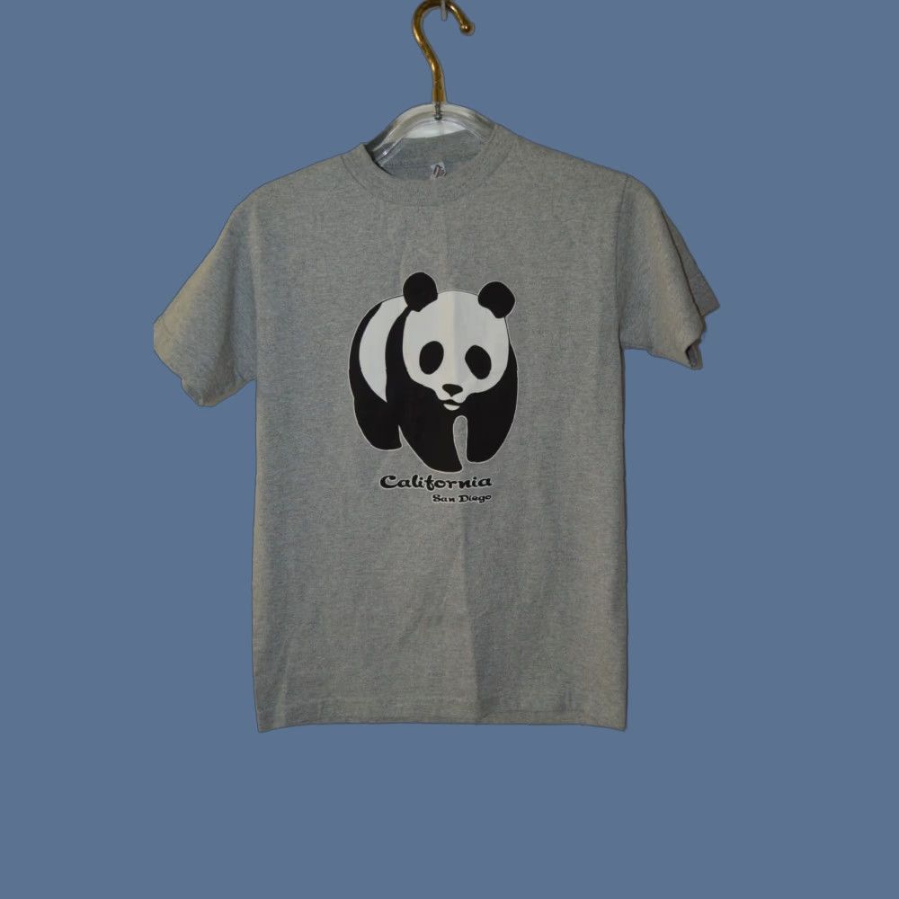 Vintage VINTAGE San Diego Panda T-Shirt Gray Alstyle Sz S Classic Size US S / EU 44-46 / 1 - 1 Thumbnail