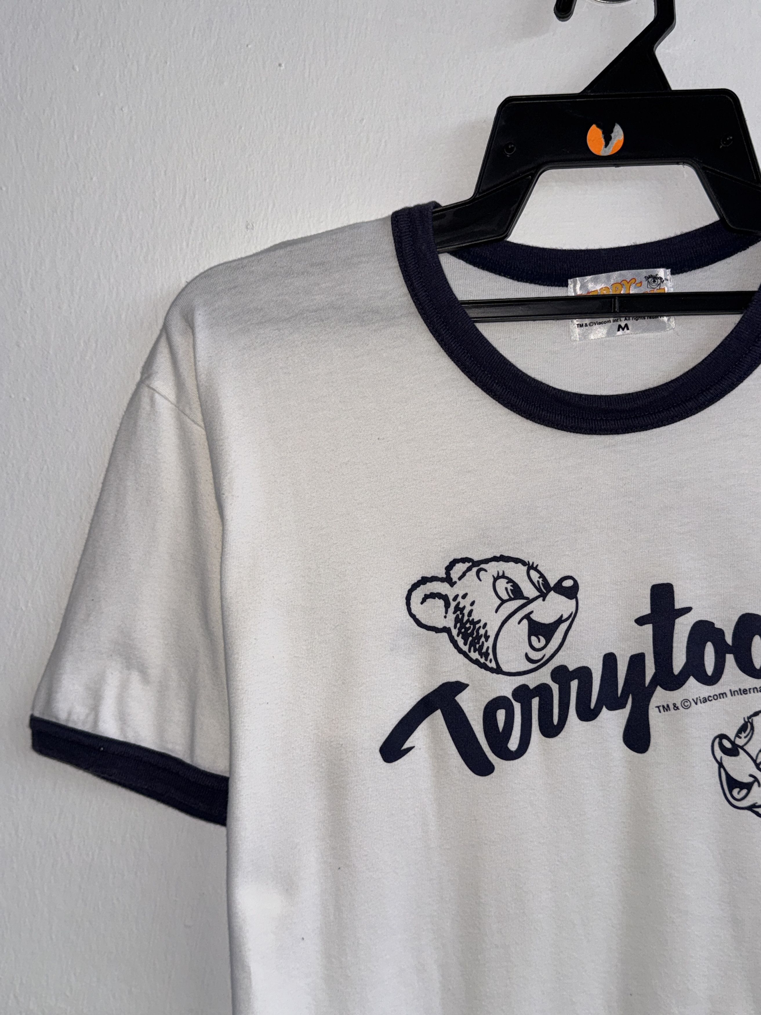 Vintage Terry Toons The Cute Couple Of Cubs Ringer Vintage T-Shirt Size US M / EU 48-50 / 2 - 3 Thumbnail