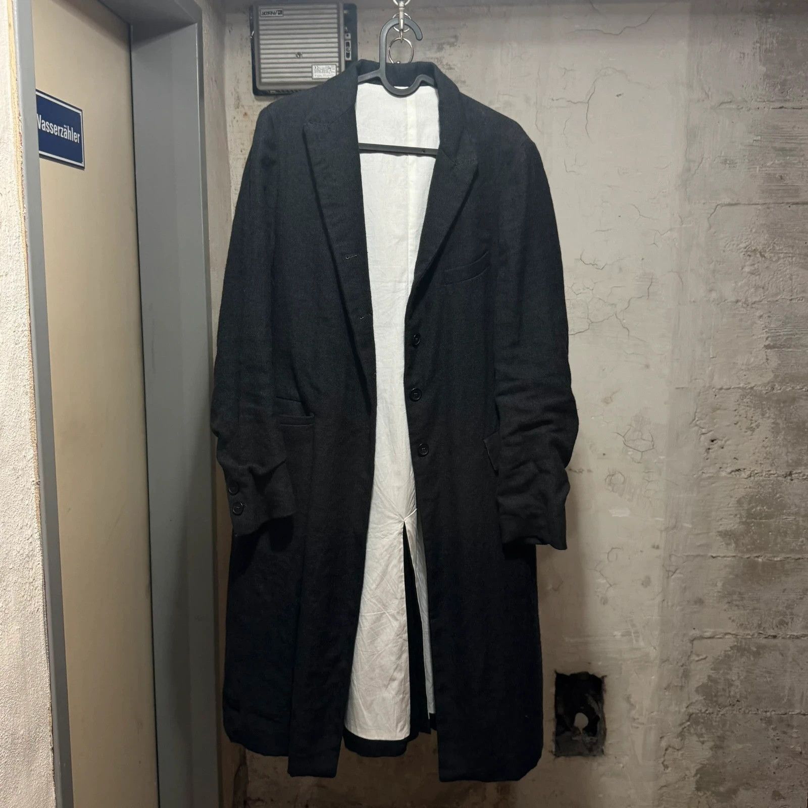 Bergfabel Bergfabel hell coat wool linen blend Size L / US 10 / IT 46 - 3 Thumbnail