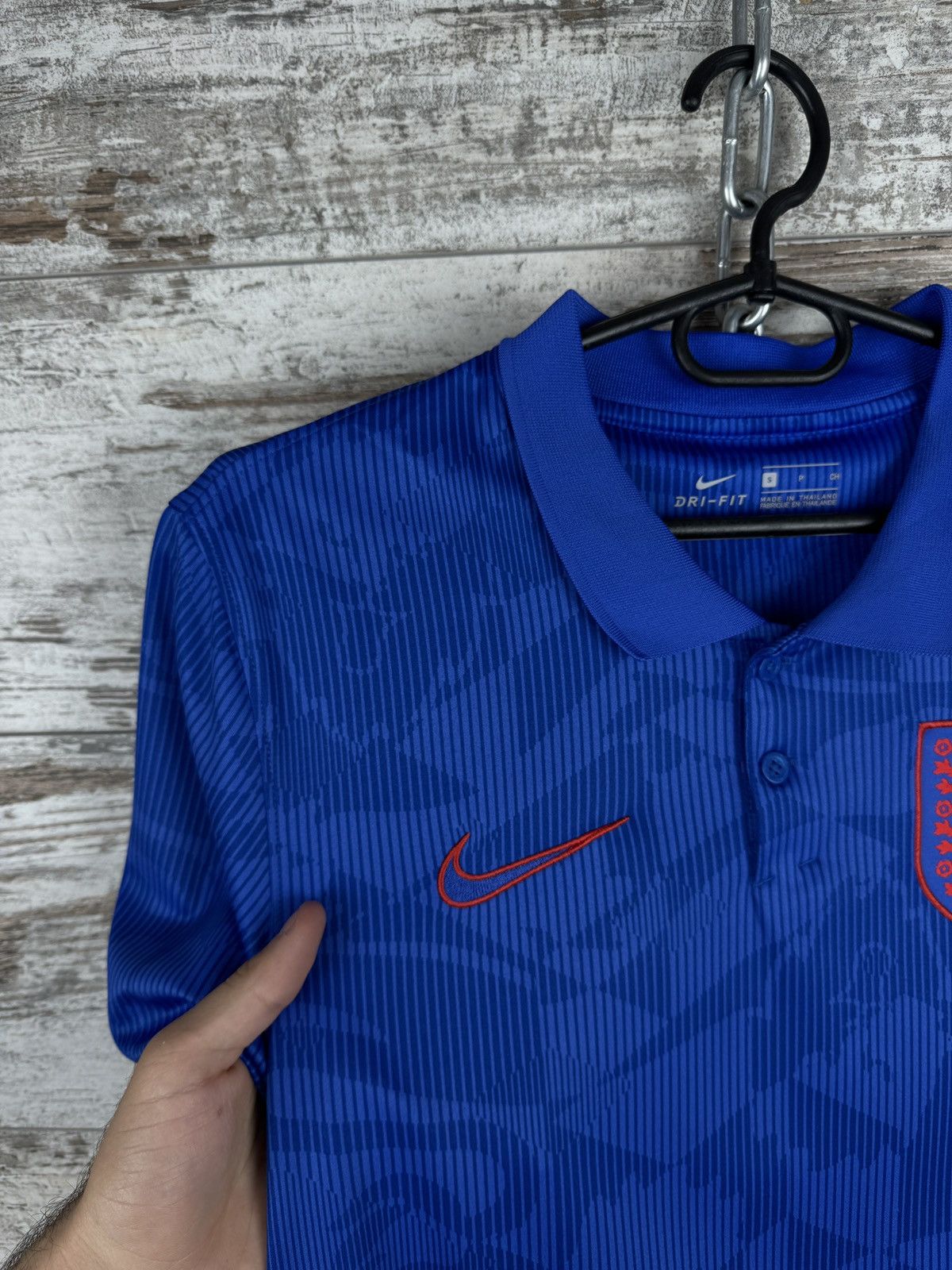 Nike Mens Vintage Nike England National Team T-shirt jersey Size US S / EU 44-46 / 1 - 5 Thumbnail