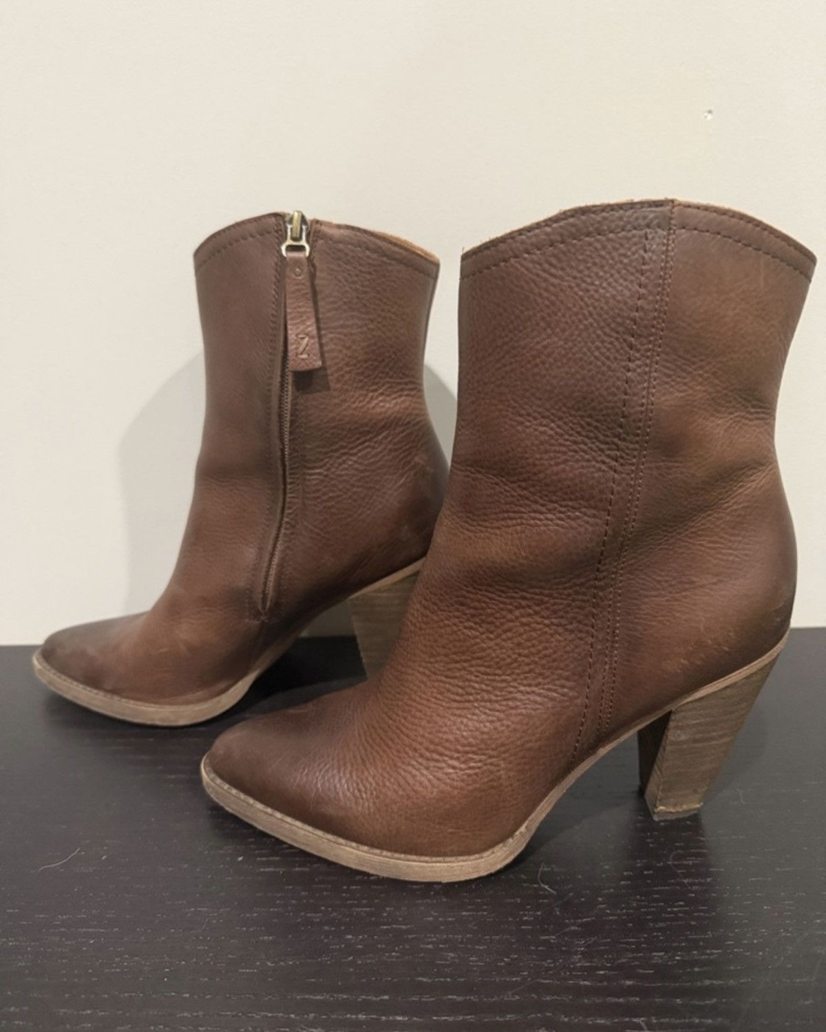 Other Brown Ankle Cowboy Booties Size US 8 / IT 38 - 11 Thumbnail