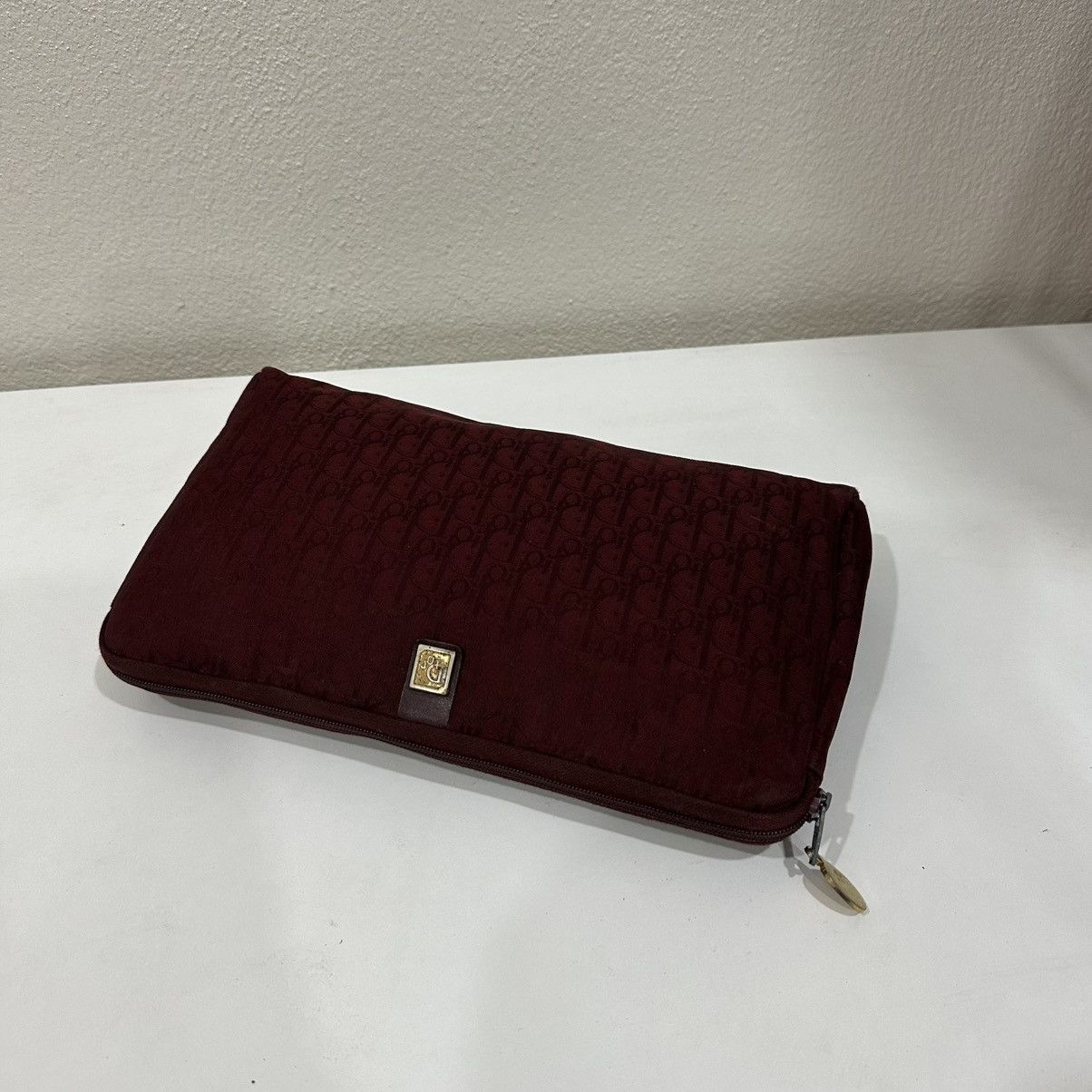 Dior ‼️YES‼️VINTAGE CHRISTIAN DIOR TROTTER MONOGRAM CLUTCH BAG Size ONE SIZE - 4 Thumbnail