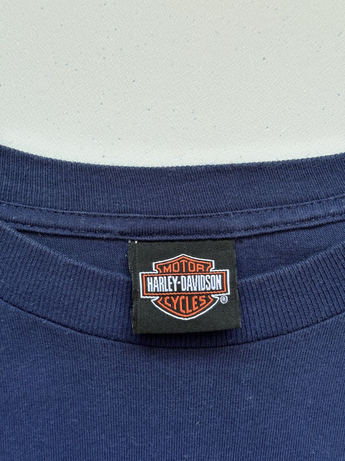 Harley Davidson Crazy Vintage Y2k Harley Davidson Snake Tee Oversized Size US XXL / EU 58 / 5 - 8 Thumbnail