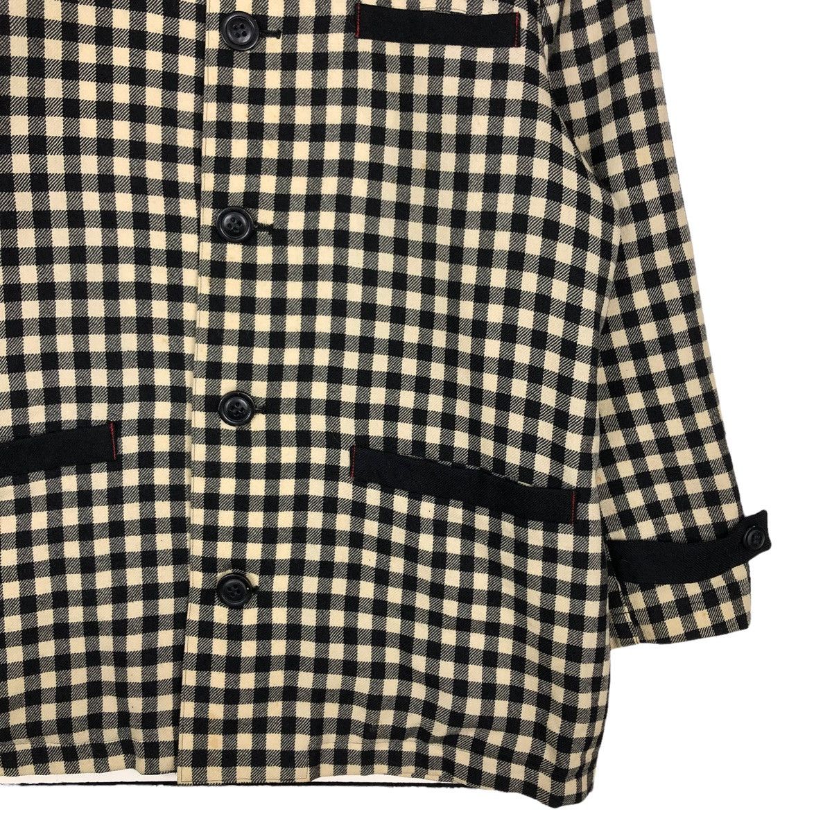 Issey Miyake 🔥VINTAGE CHORE JACKET TARTAN DESIGN HAKKA JAPAN MADE Size US M / EU 48-50 / 2 - 5 Thumbnail