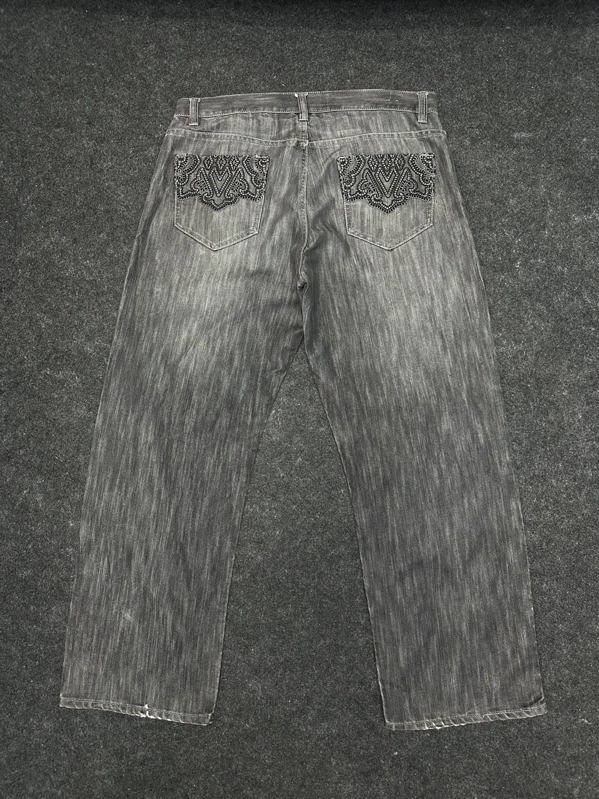 Avirex Avirex Baggy Washed Denim Size 36 F32 Size US 36 / EU 52 - 2 Thumbnail