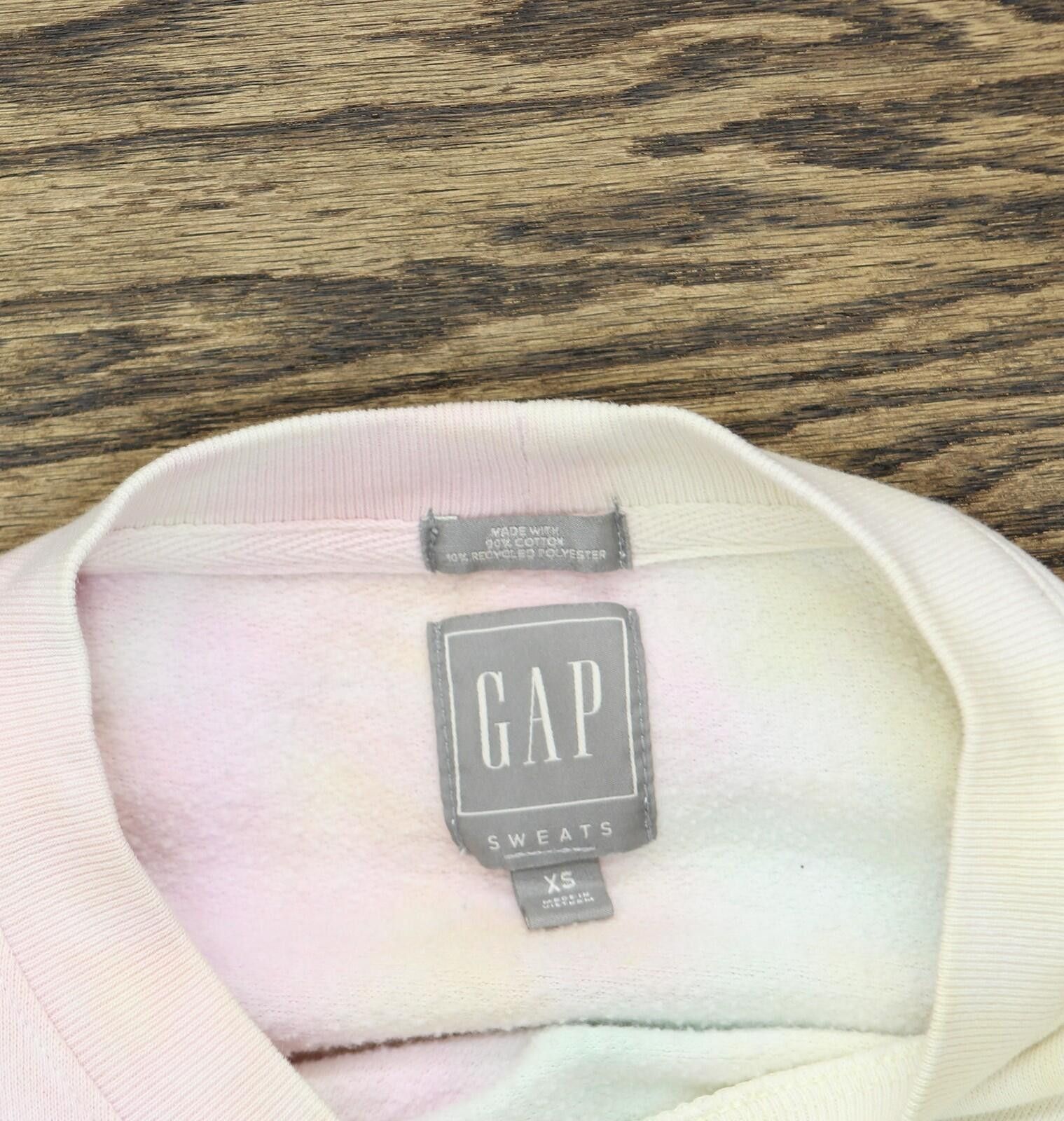 Gap Gap Womens Fleece Lounge Set Pants Top Pink Tie Dye Multi Xs Size 26" / US 2 / IT 38 - 6 Thumbnail