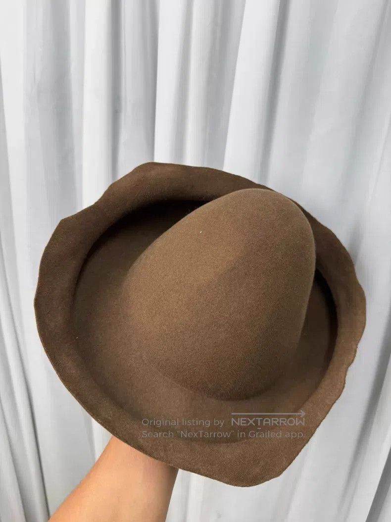 Comme des Garcons Comme Des Garcons Egg-shaped hat with unique irregular des Size ONE SIZE - 5 Thumbnail