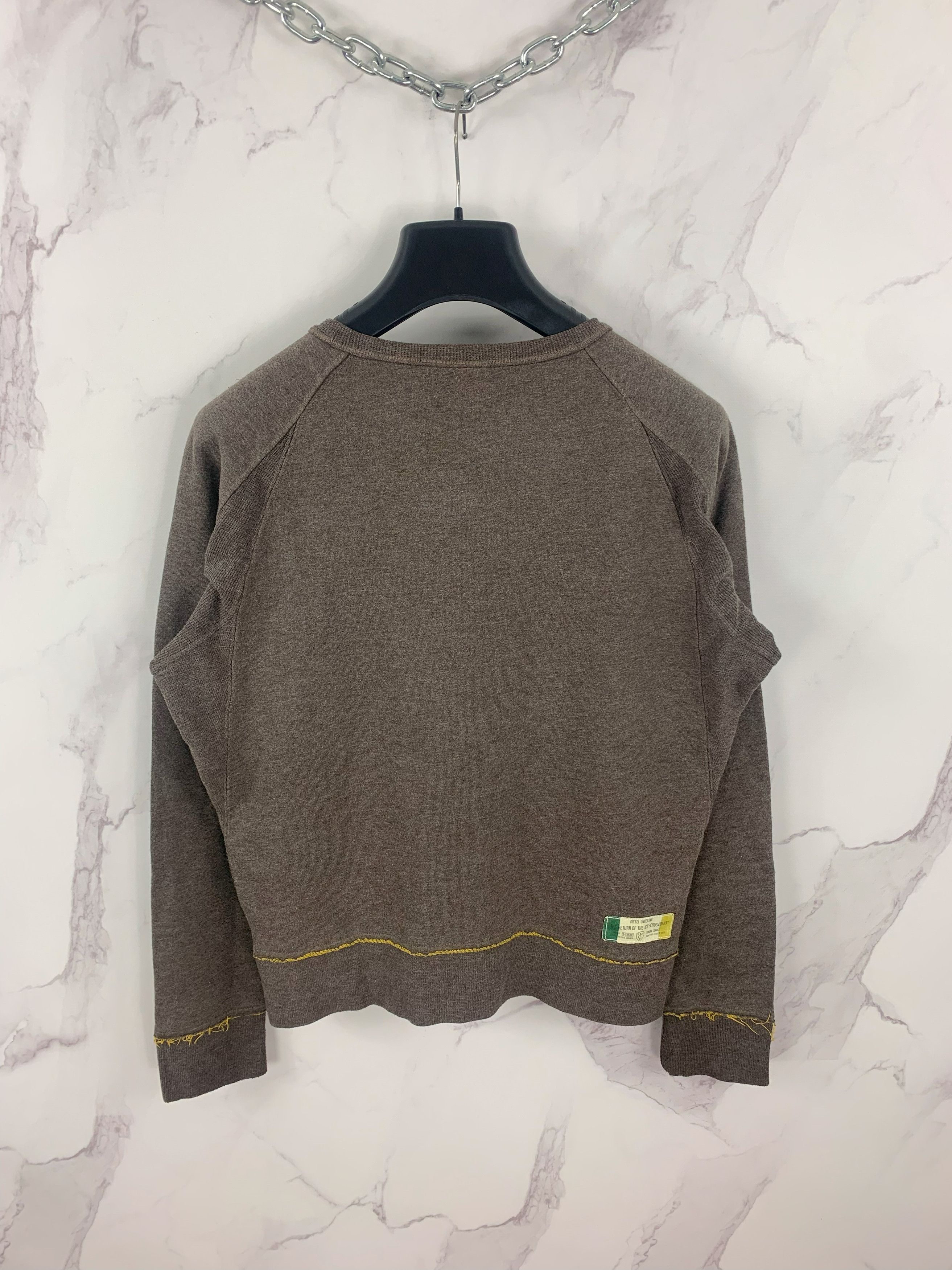 Diesel Vintage Diesel Keep Frozen Tundra Comics Sweatshirt Size L Size L / US 10 / IT 46 - 5 Thumbnail