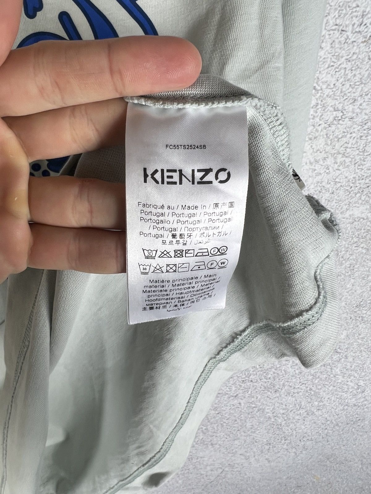 Kenzo KENZO Tiger Big Logo Oversized Fit Tee Size US L / EU 52-54 / 3 - 9 Thumbnail