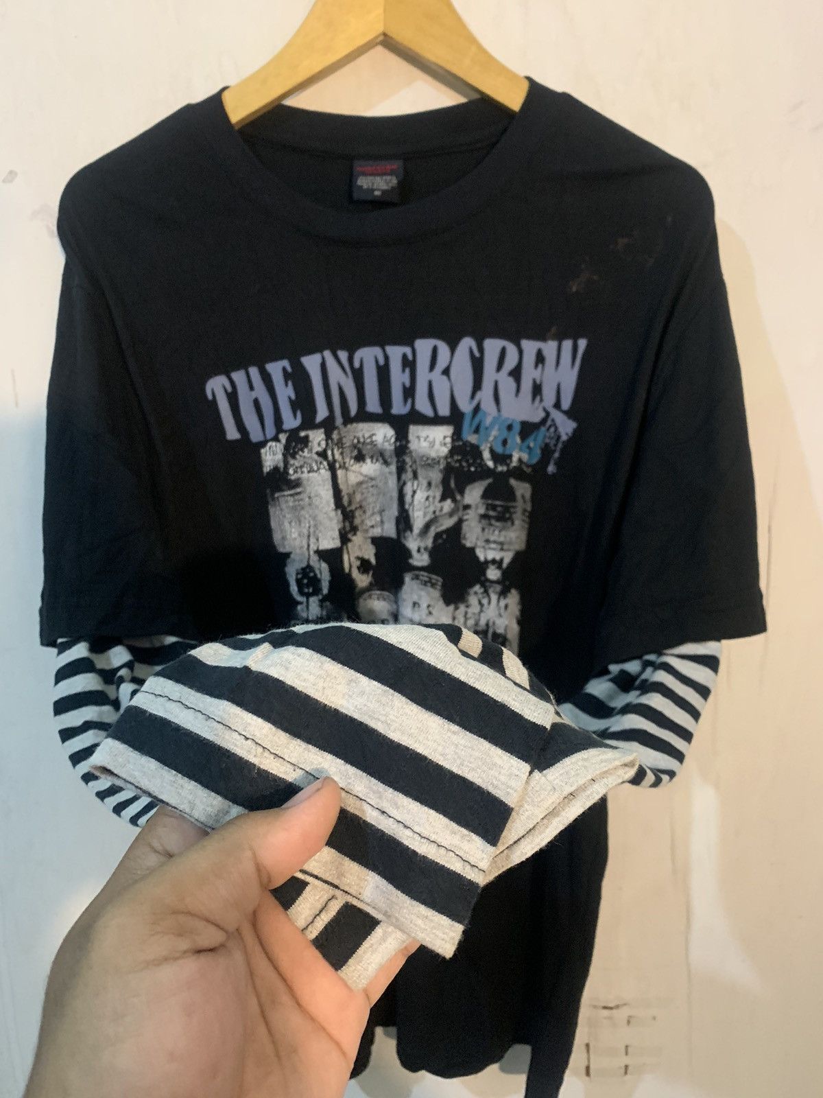 Hysteric Glamour × If Six Was Nine × Le Grande Bleu (L.G.B.) Japanese poem double layer skateboard style Size US XL / EU 56 / 4 - 5 Thumbnail