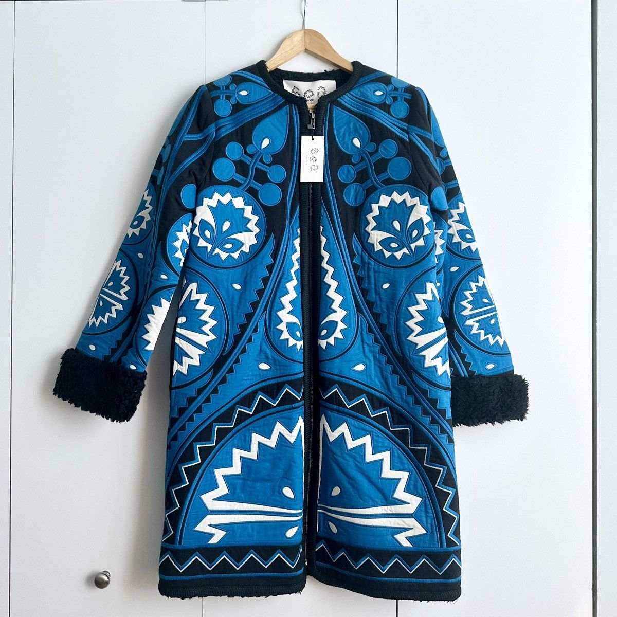 Sea New York Sea New York Gael Appliqué Coat NWT Size XS / US 0-2 / IT 36-38 - 7 Thumbnail