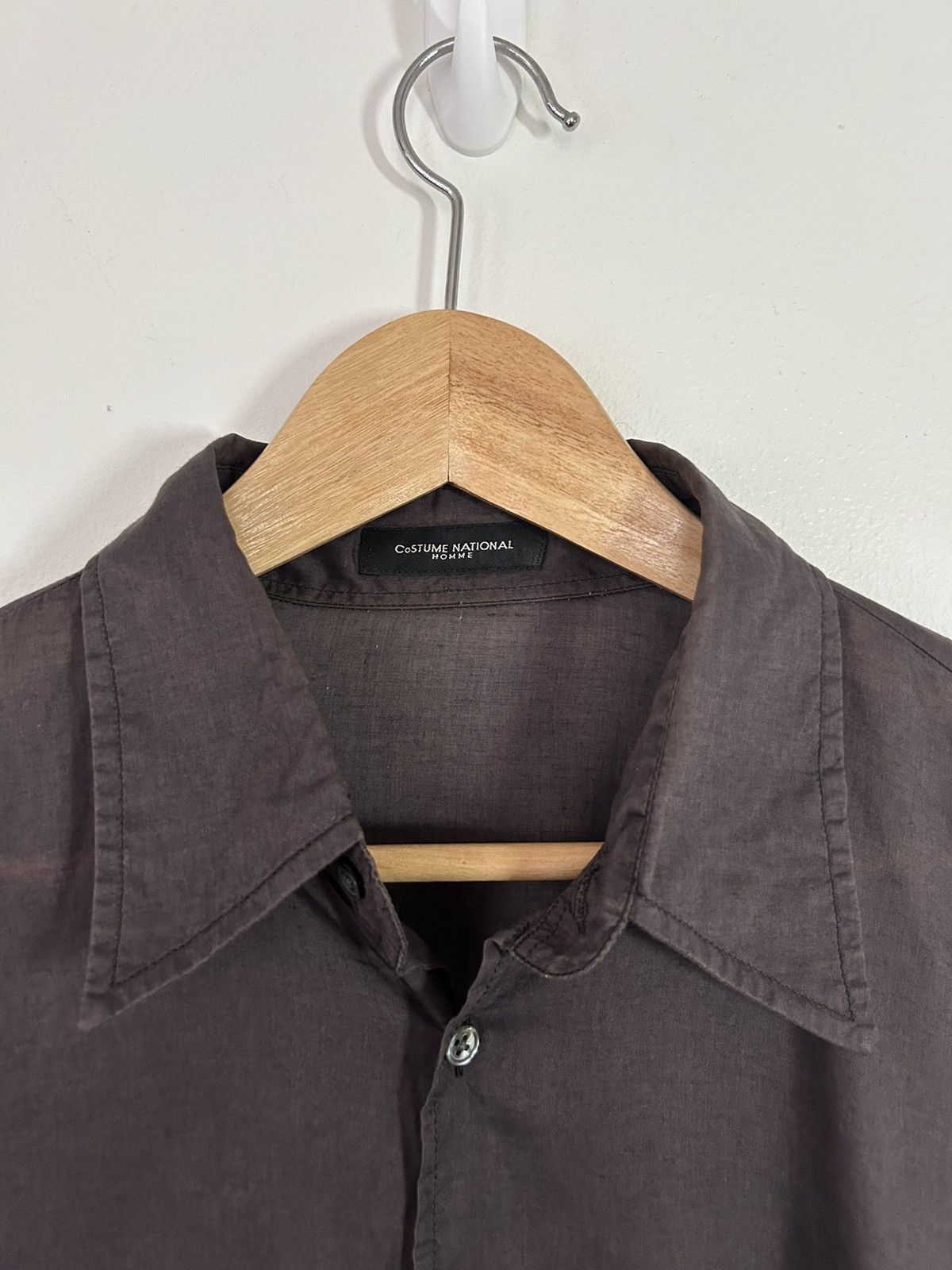 Costume National Dark brown light as air costume national shirt Size US S / EU 44-46 / 1 - 3 Thumbnail